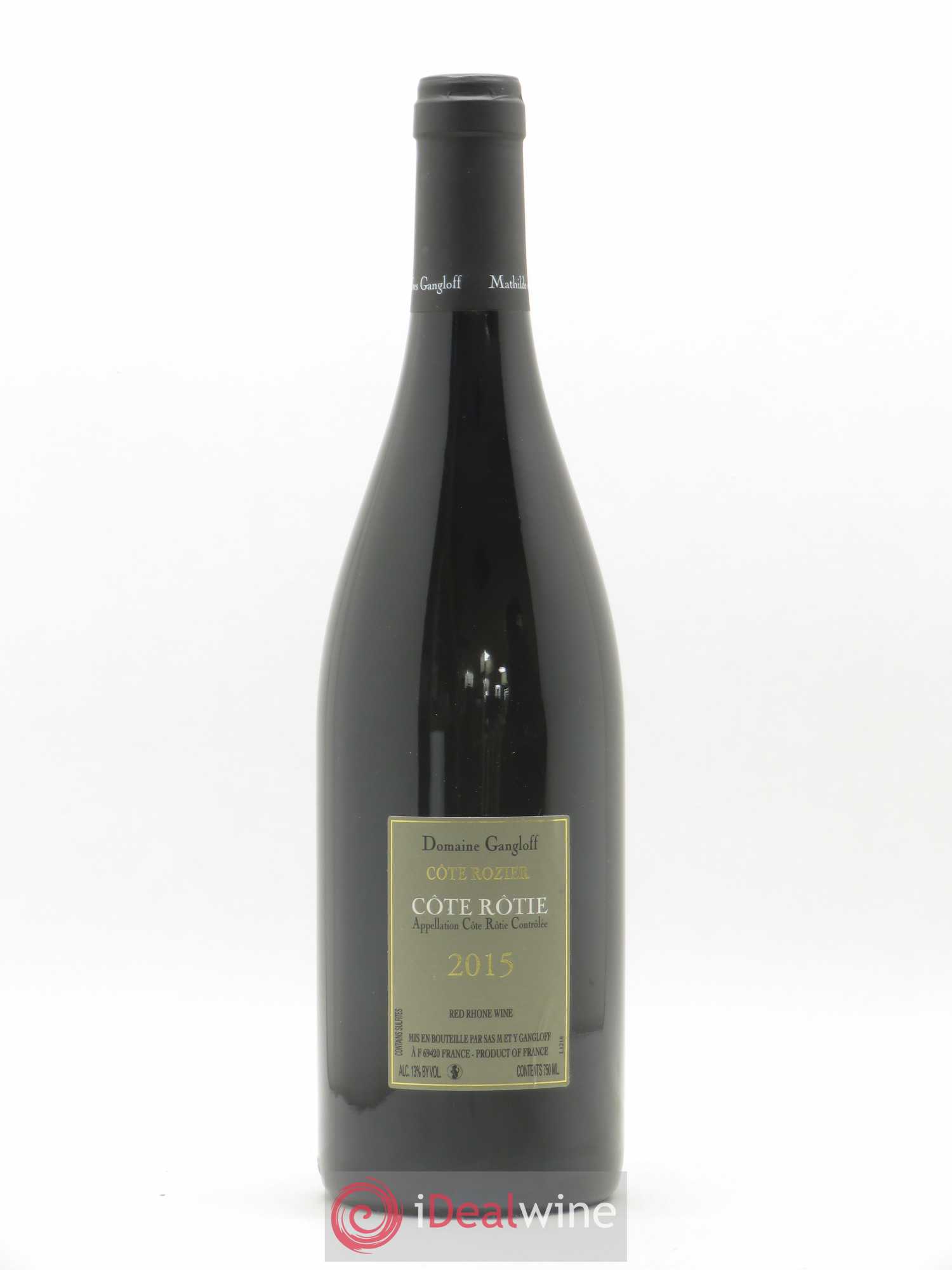 Côte-Rôtie Côte Rozier Gangloff (Domaine) 2015 - Lot de 1 bouteille - 1