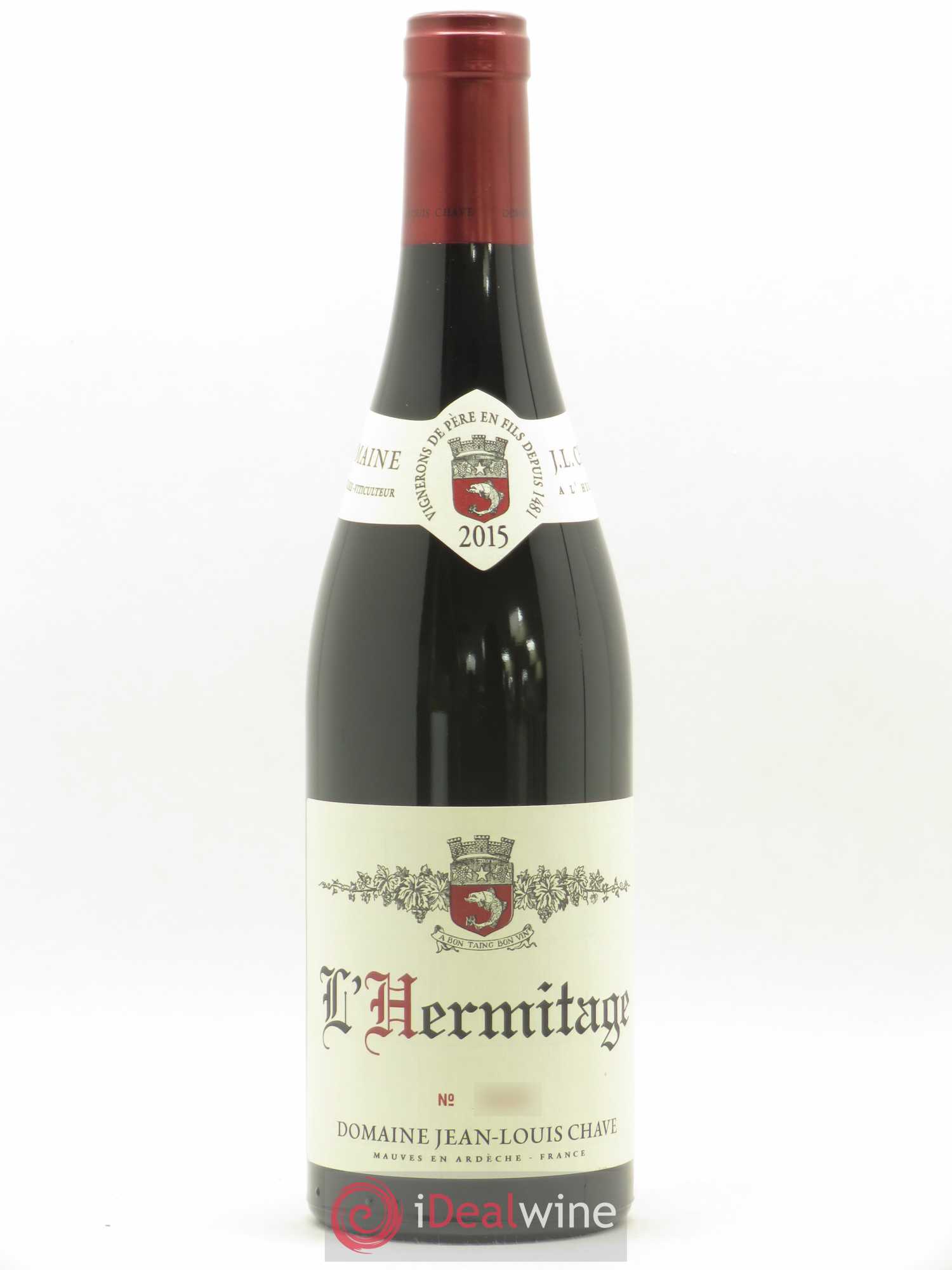 Hermitage Jean-Louis Chave 2015 - Lot de 1 bouteille - 0