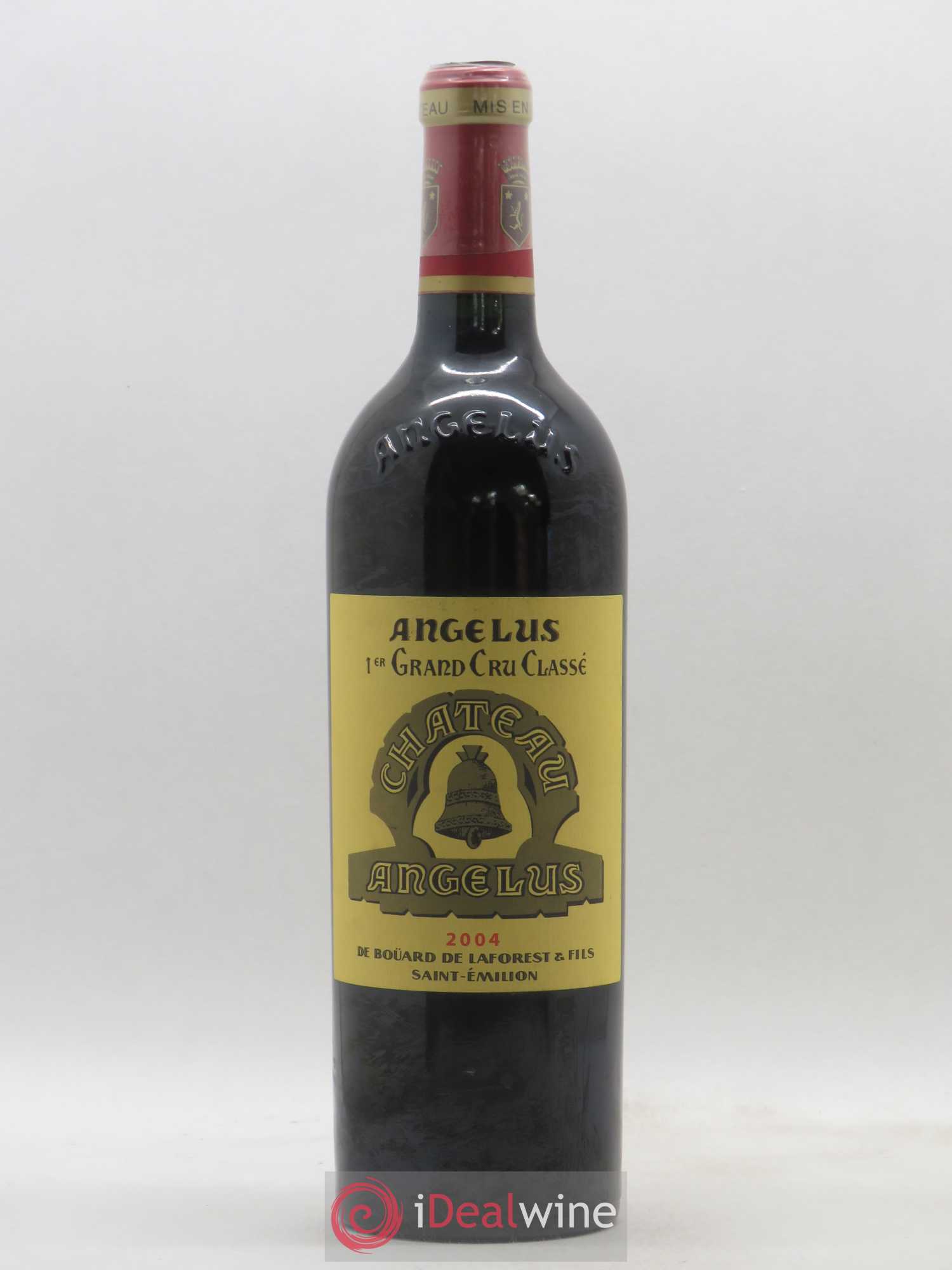 Château Angélus 1er Grand Cru Classé A 2004 - Lot de 1 bouteille - 0