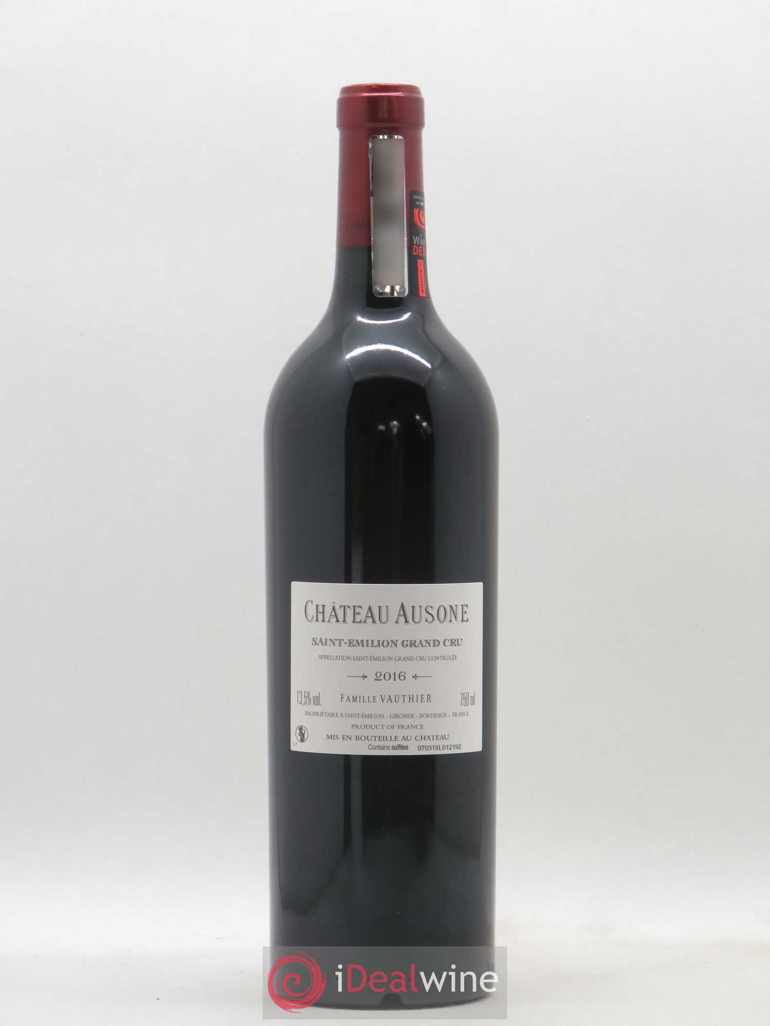 Château Ausone 1er Grand Cru Classé A 2016 - Lot de 1 bouteille - 1