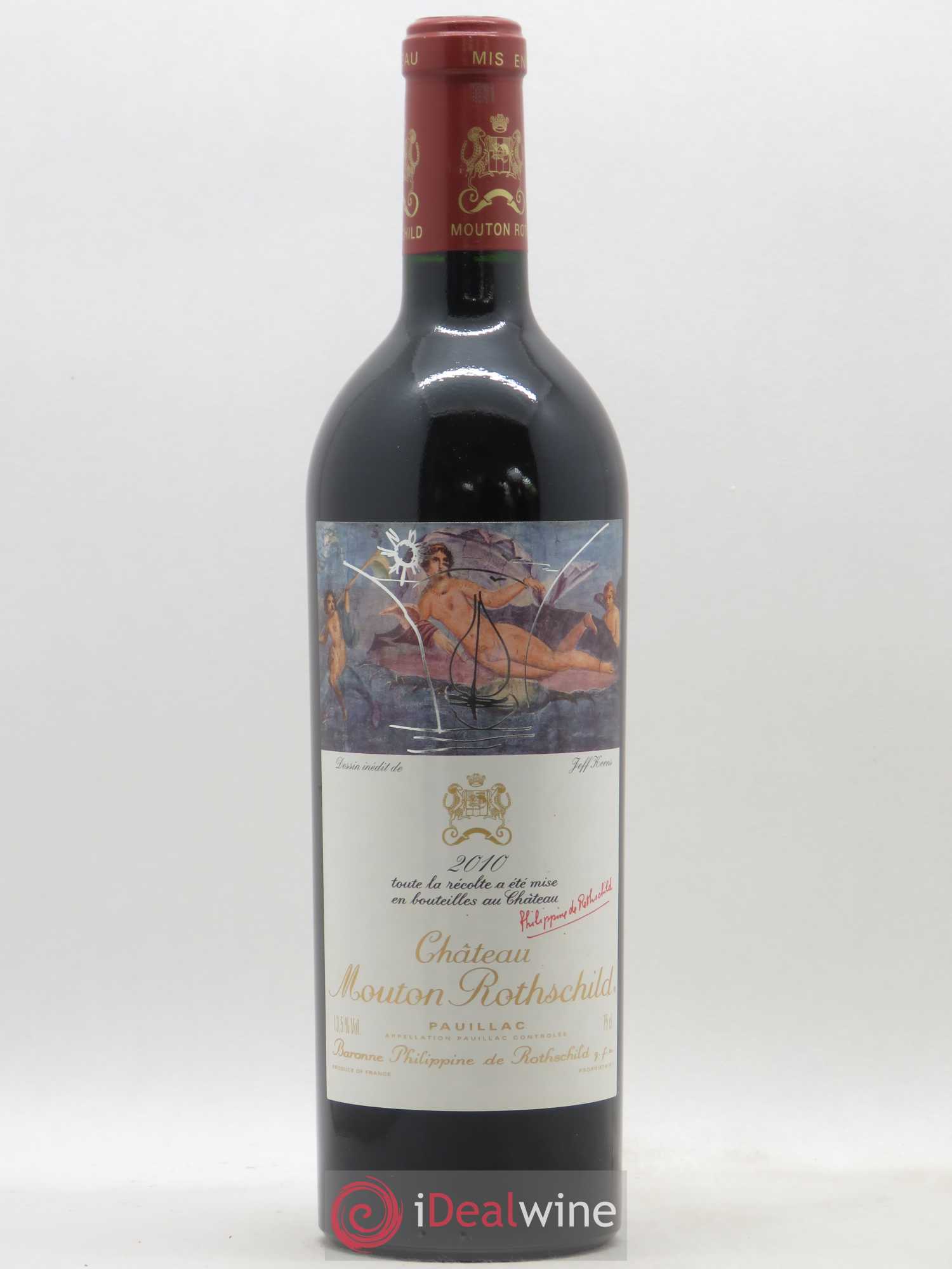 Château Mouton Rothschild 1er Grand Cru Classé 2010 - Lot de 1 bouteille - 0