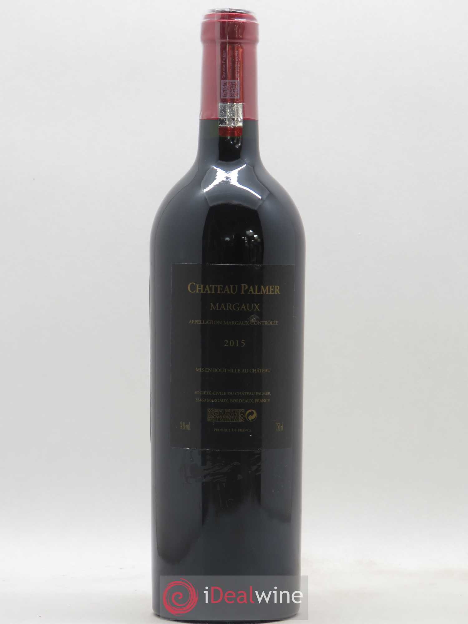 Château Palmer 3ème Grand Cru Classé 2015 - Lot de 1 bouteille - 1