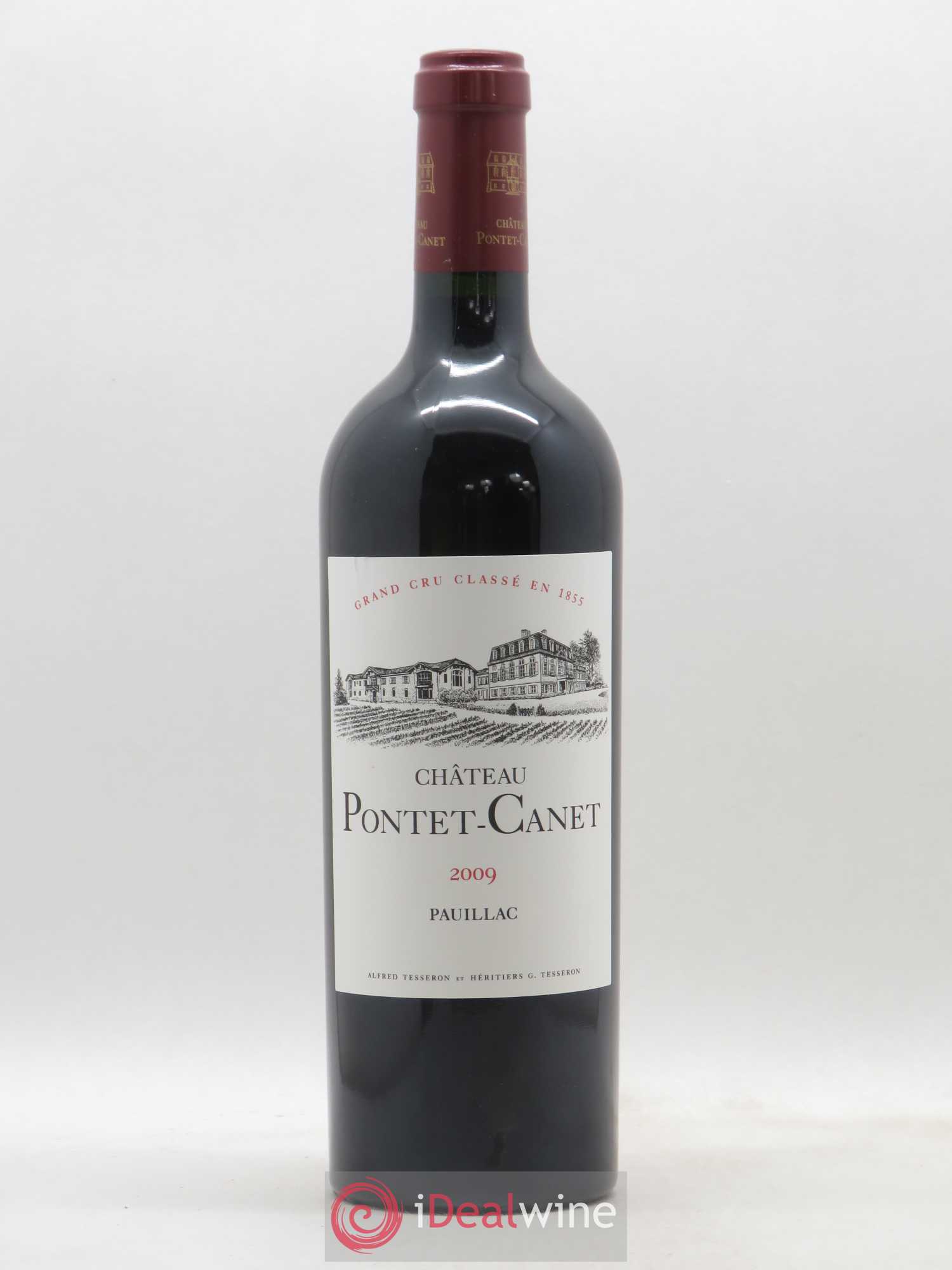 Château Pontet Canet 5ème Grand Cru Classé 2009 - Lot de 1 bouteille - 0