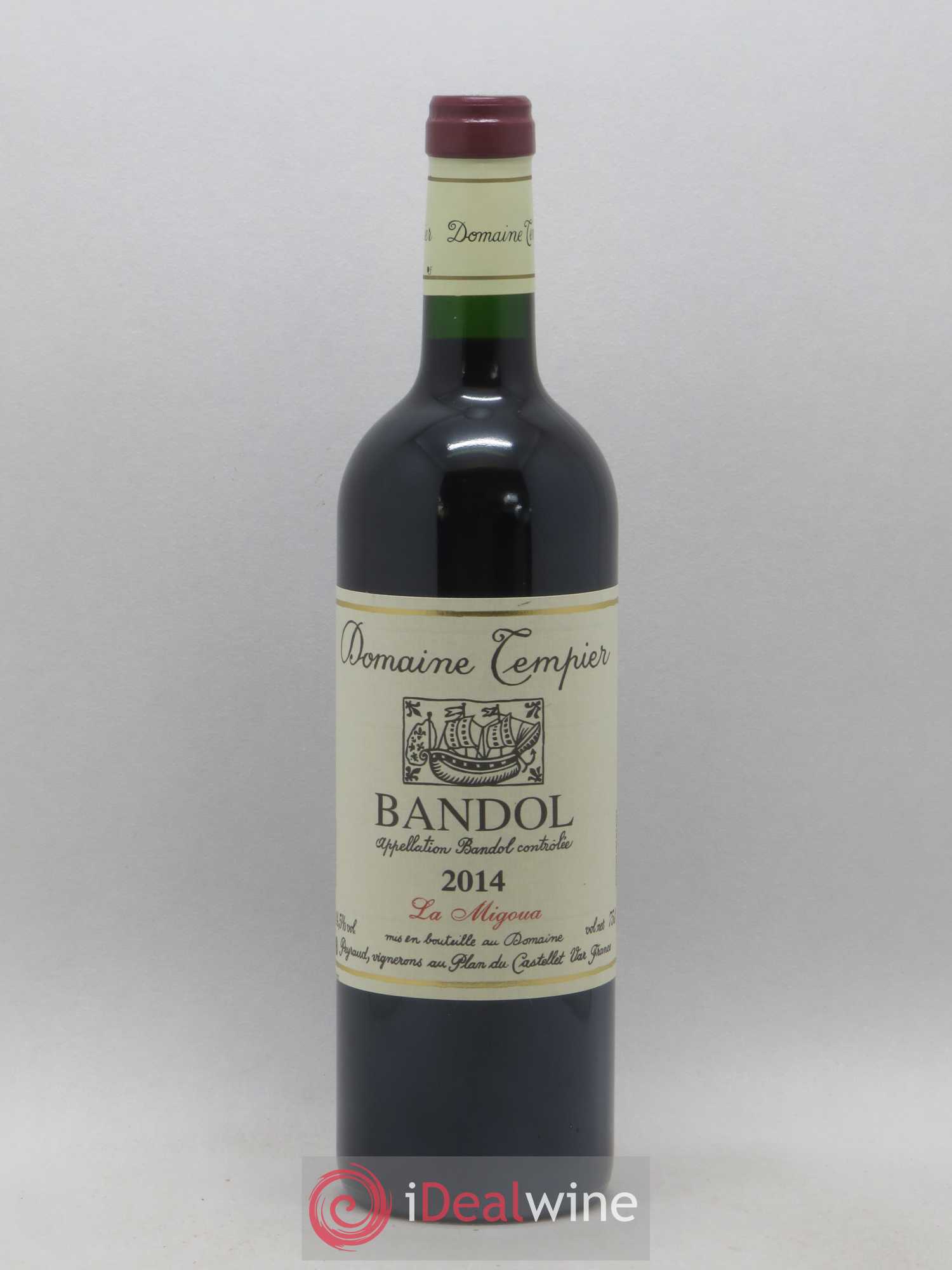 Bandol Domaine Tempier Cuvée La Migoua Famille Peyraud 2014 - Lot de 1 bouteille - 0
