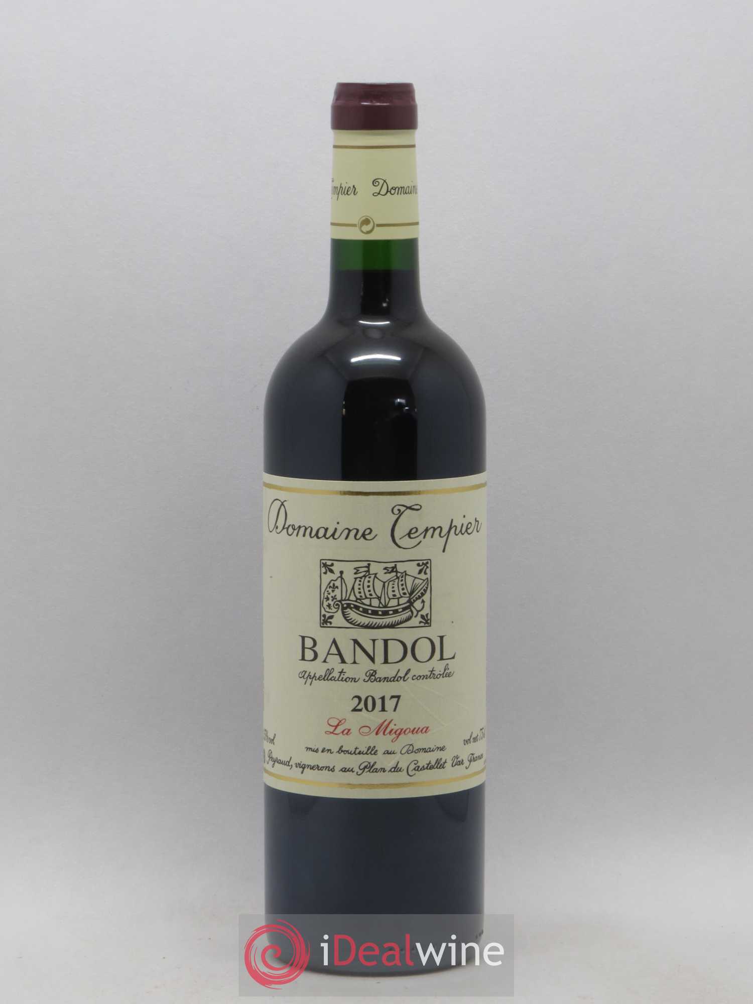Bandol Domaine Tempier Cuvée La Migoua Famille Peyraud 2017 - Lot de 1 bouteille - 0