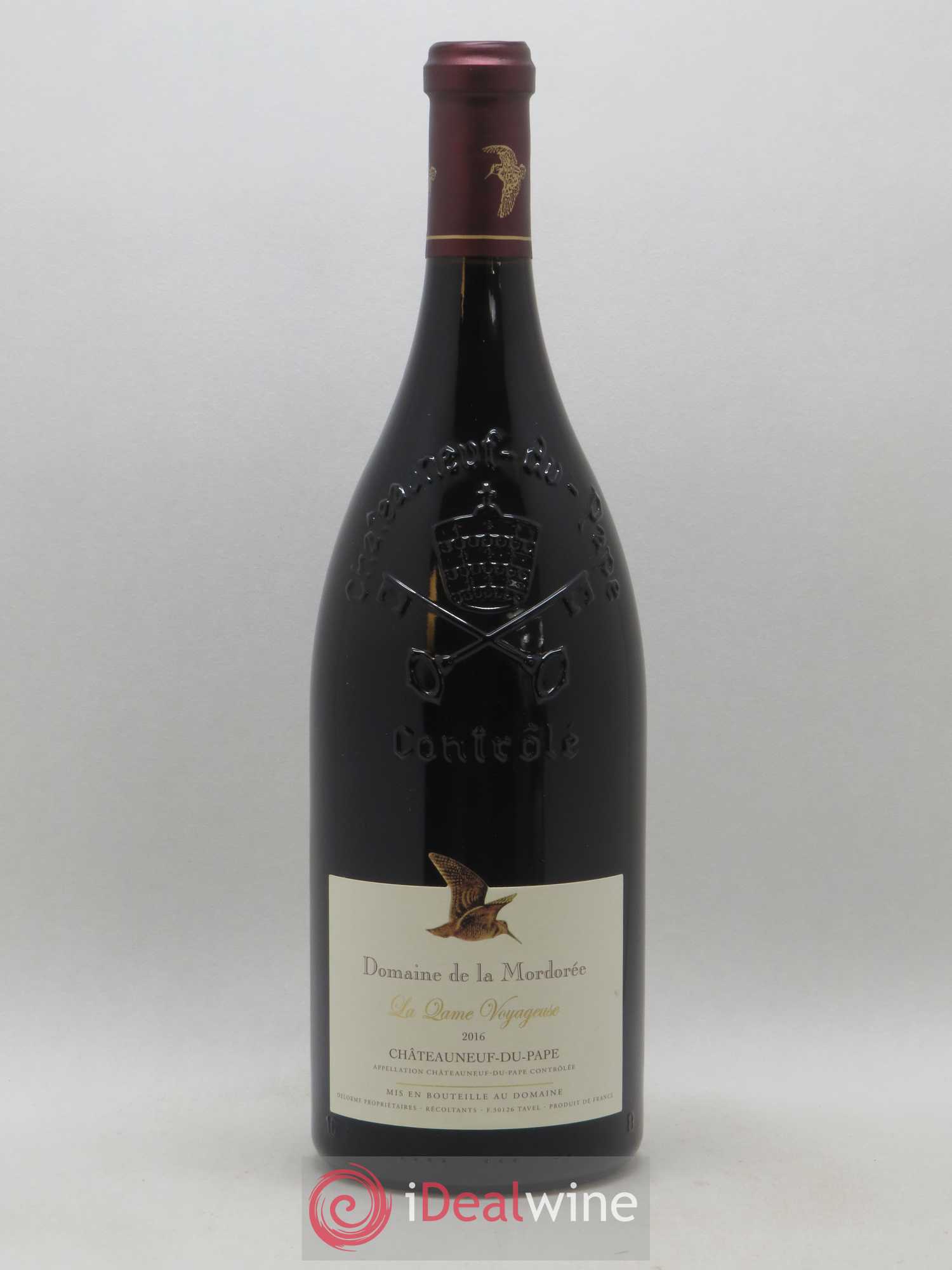 Châteauneuf-du-Pape La Dame Voyageuse La Mordorée (Domaine de) 2016 - Lot de 1 magnum - 1