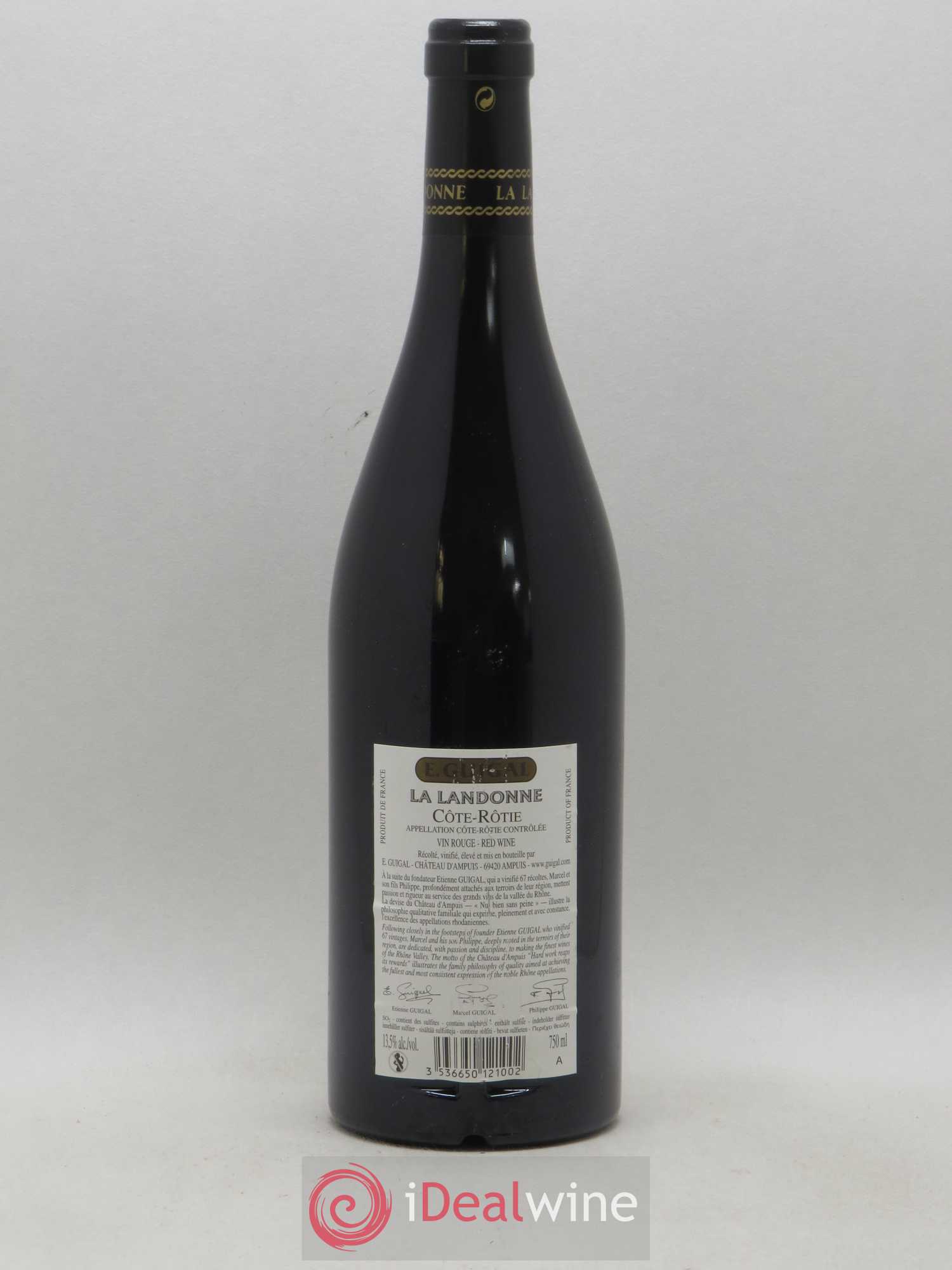 Côte-Rôtie La Landonne Guigal 2013 - Lot de 1 bouteille - 1
