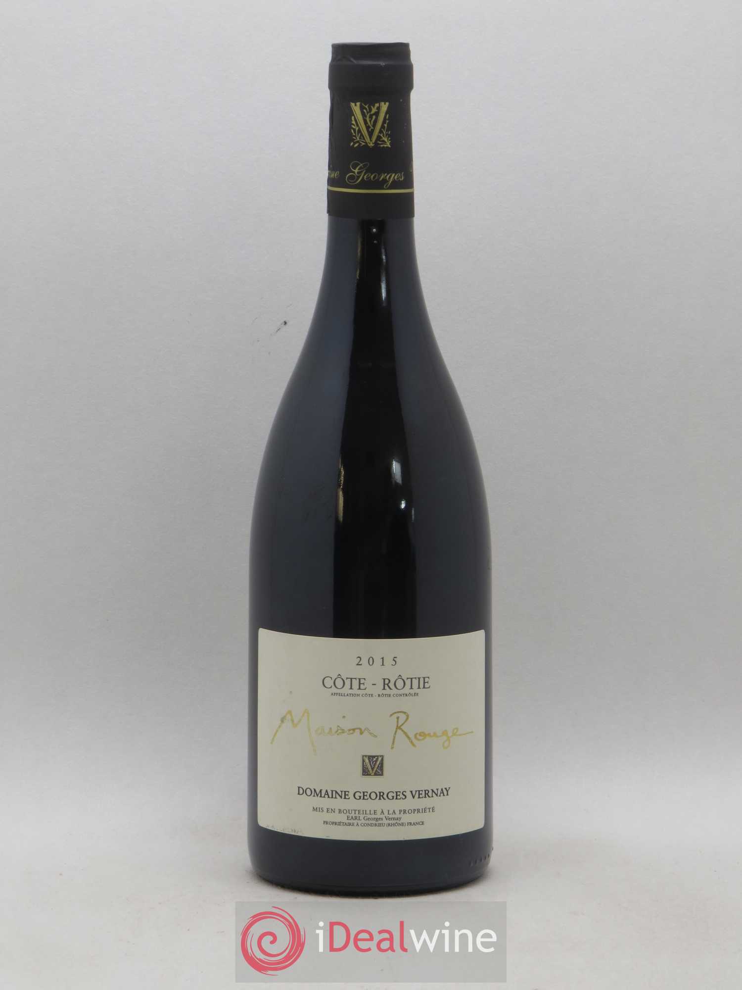 Côte-Rôtie Maison Rouge Georges Vernay 2015 - Lot de 1 bouteille - 0
