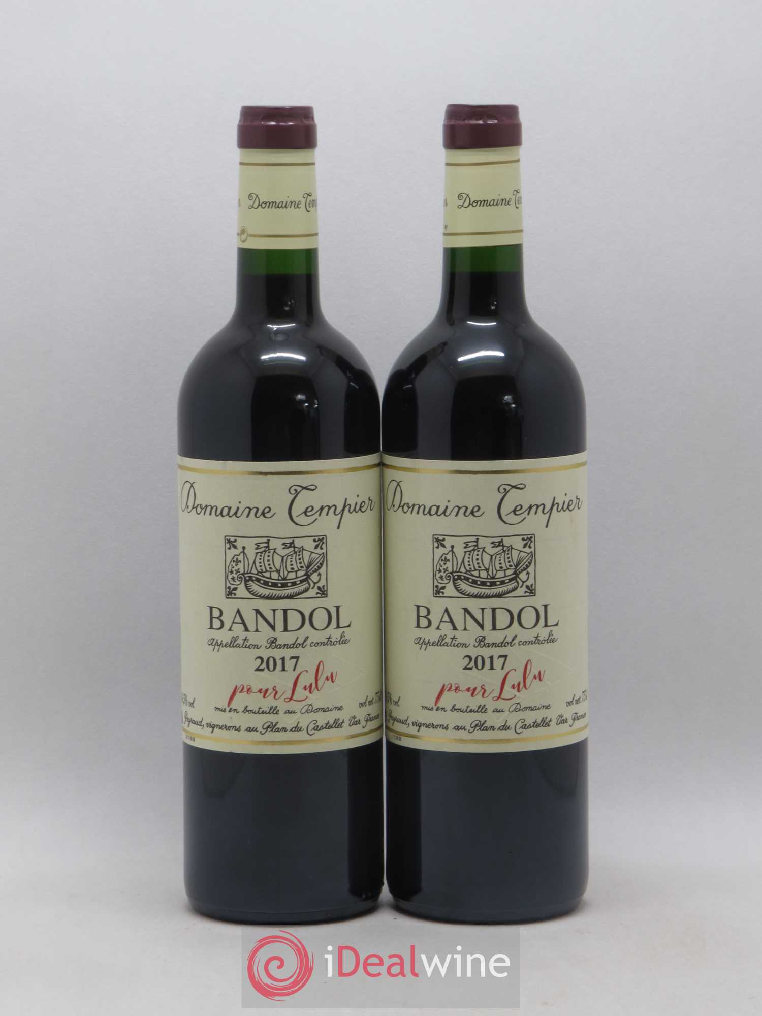 Bandol Pour Lulu Domaine Tempier 2017 - Posten von 2 Flaschen - 0
