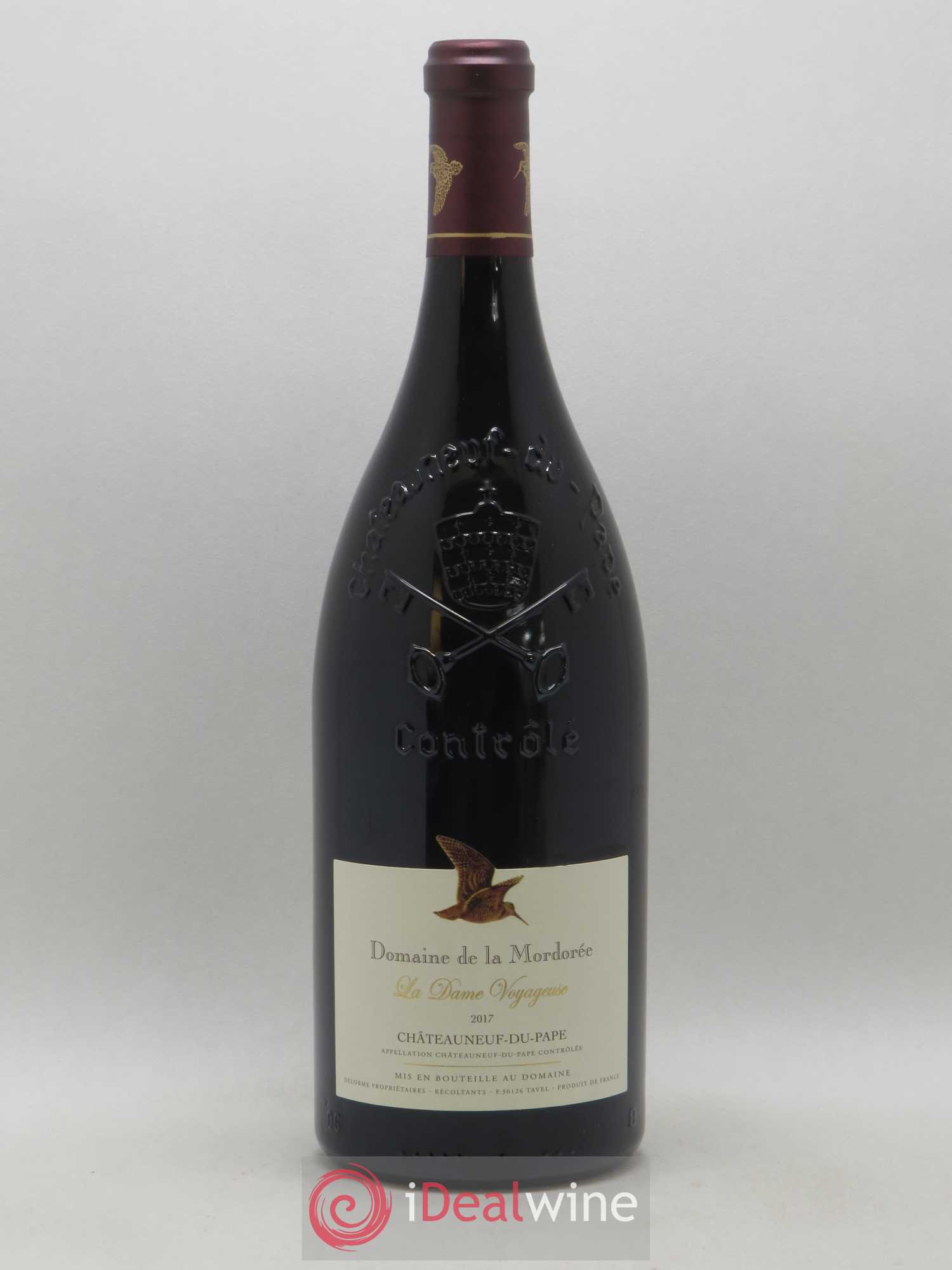 Châteauneuf-du-Pape La Dame Voyageuse La Mordorée (Domaine de) 2017 - Lot de 1 magnum - 1