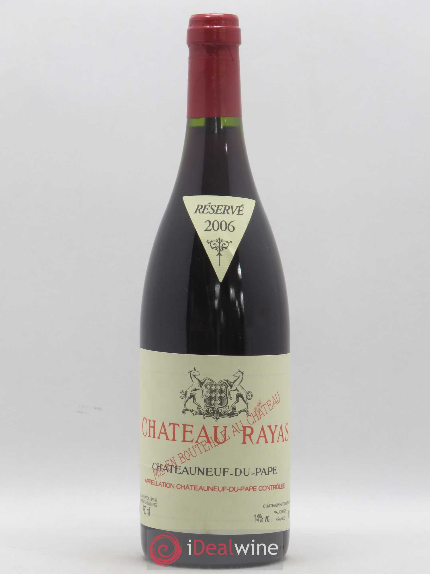 Châteauneuf-du-Pape Château Rayas Emmanuel Reynaud 2006 - Lot de 1 bouteille - 0