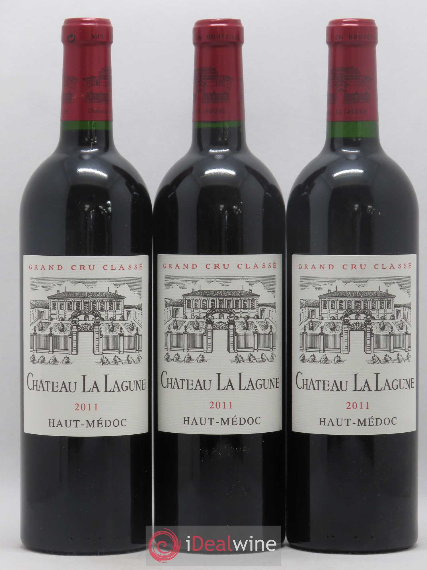 Château la Lagune 3ème Grand Cru Classé 2011 - Lot de 3 bouteilles - 0
