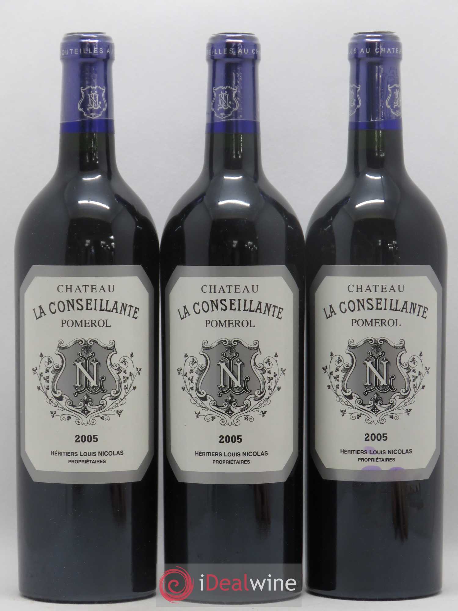 Château la Conseillante 2005 - Lot de 3 bouteilles - 0