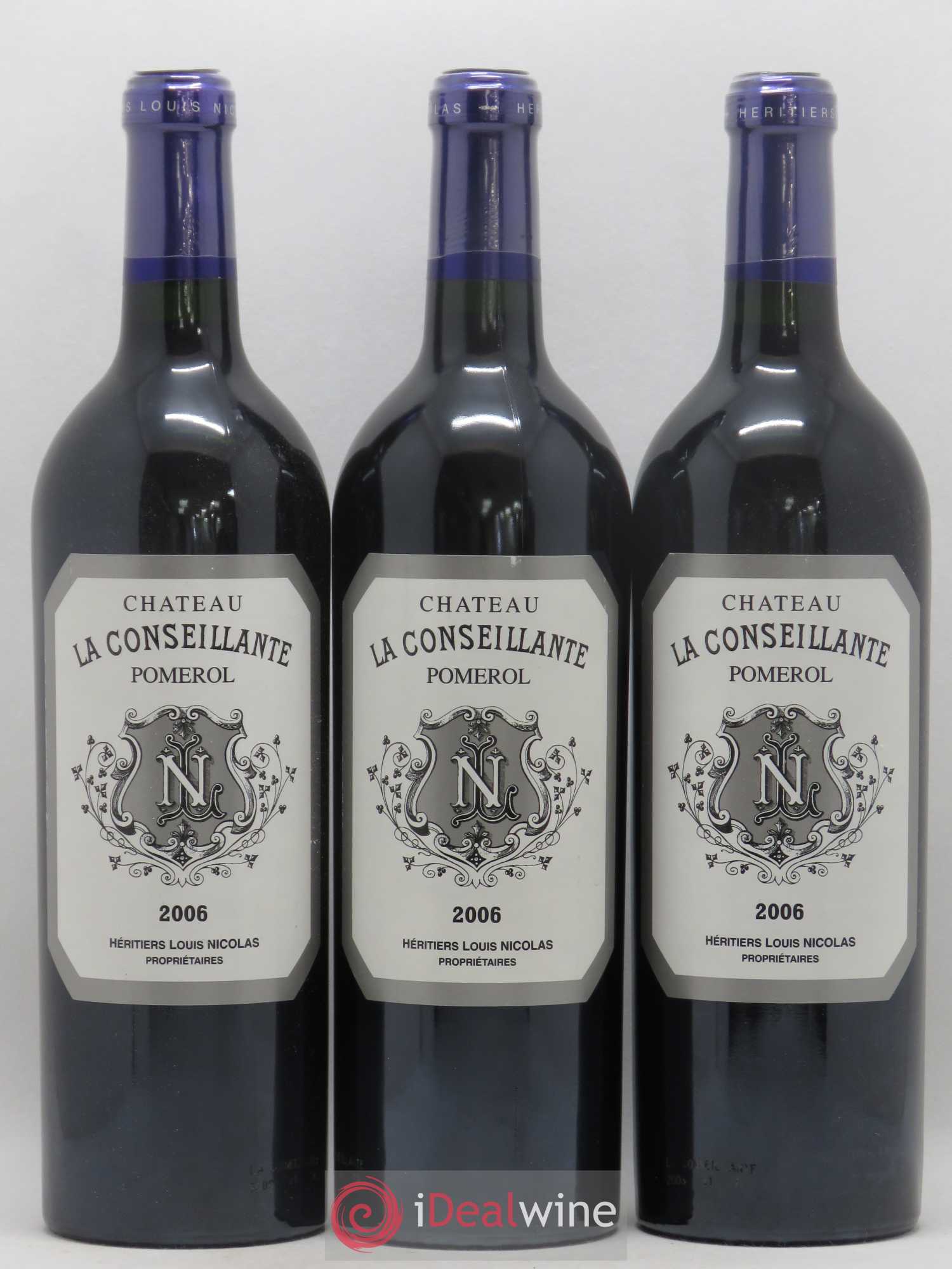 Château la Conseillante 2006 - Lot de 3 bouteilles - 0