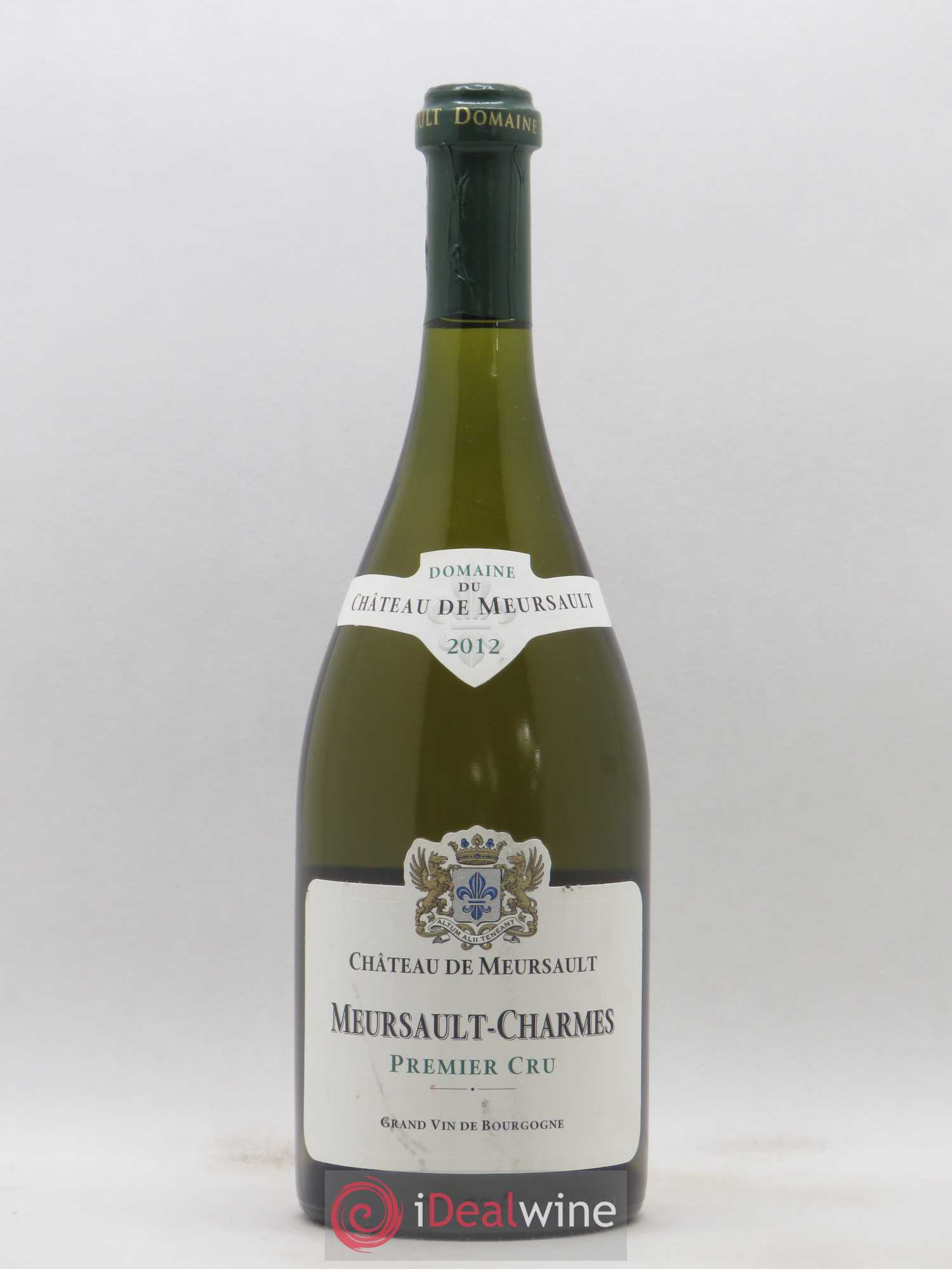 Meursault 1er Cru Les Charmes Château de Meursault 2012 - Lot de 1 bouteille - 0