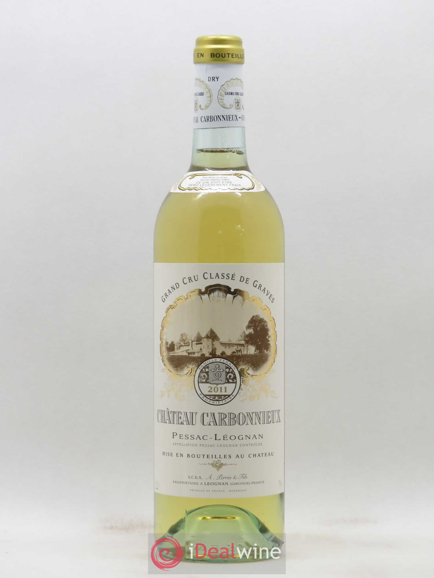 Château Carbonnieux Cru Classé de Graves 2011 - Lot de 1 bouteille - 0
