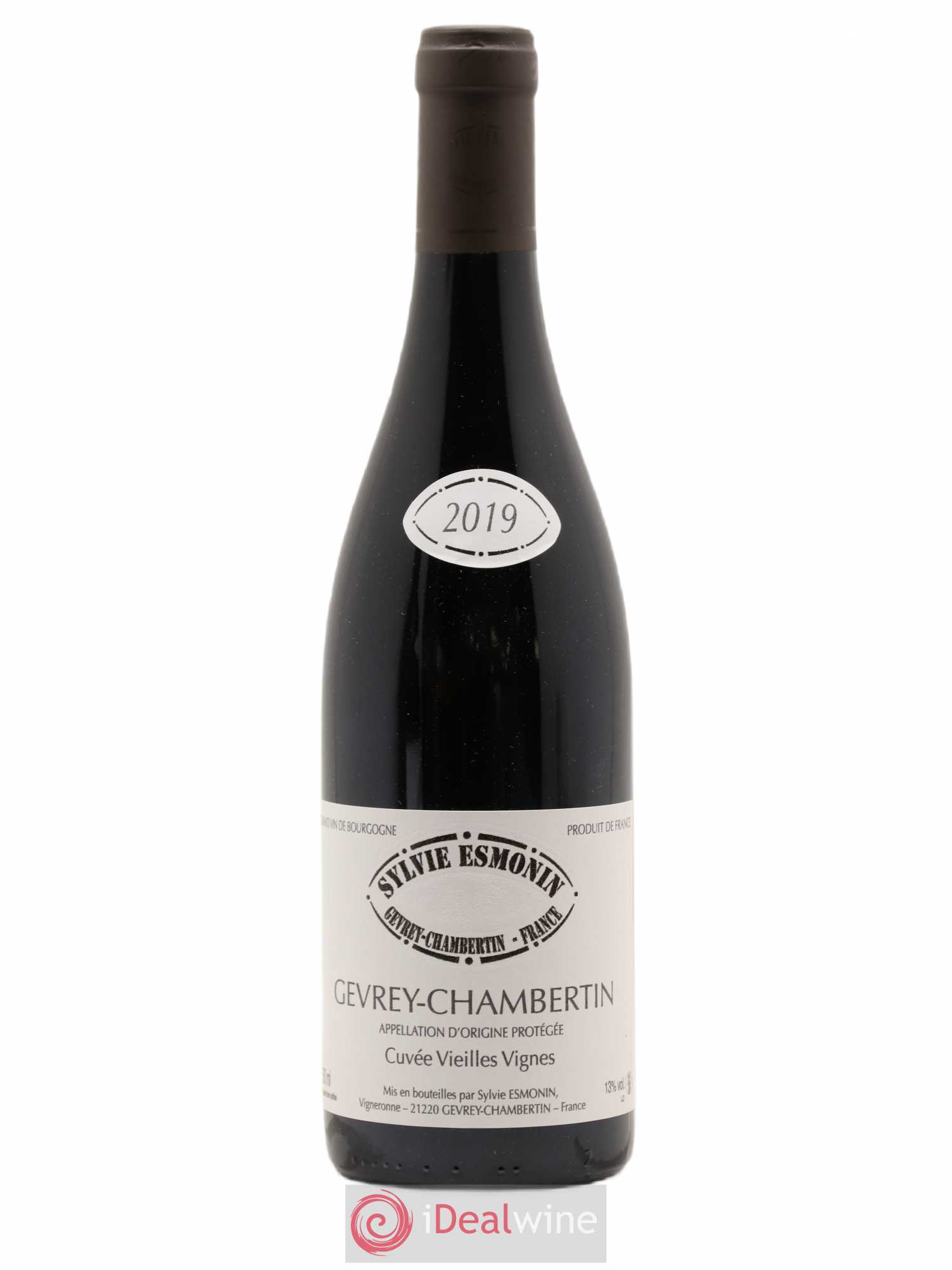 Gevrey-Chambertin Vieilles Vignes Sylvie Esmonin 2019 - Lot de 1 bouteille - 0