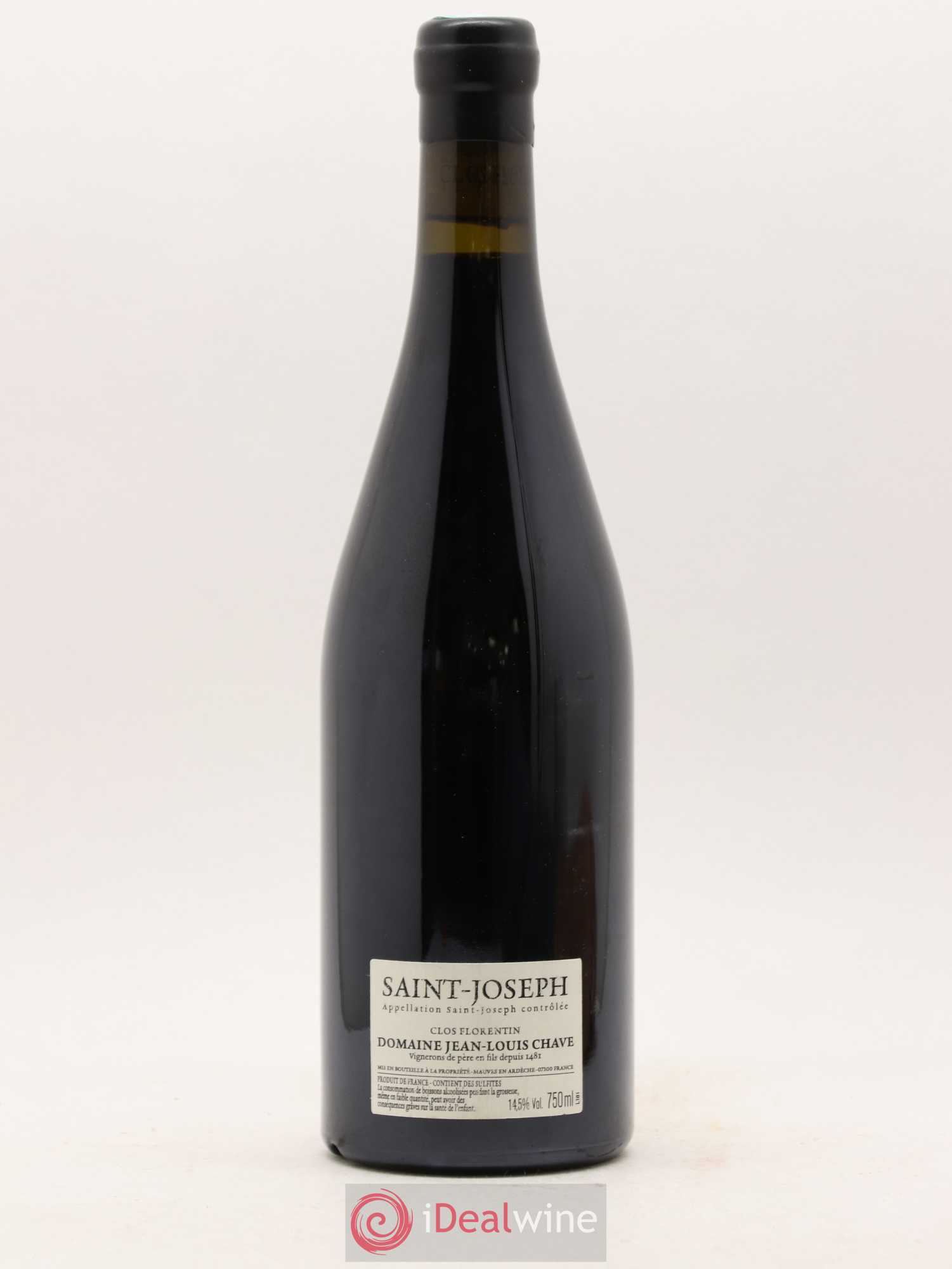 Saint-Joseph Clos Florentin Jean-Louis Chave 2018 - Lot de 1 bouteille - 1