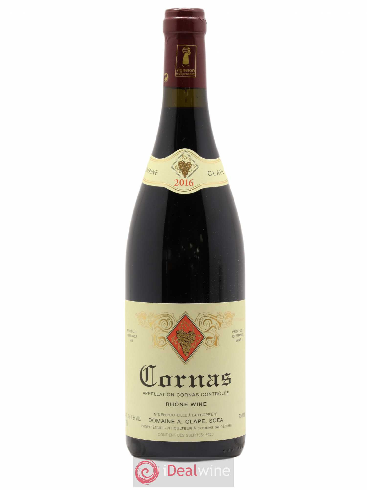 Cornas Auguste Clape 2016 - Lot de 1 bouteille - 0