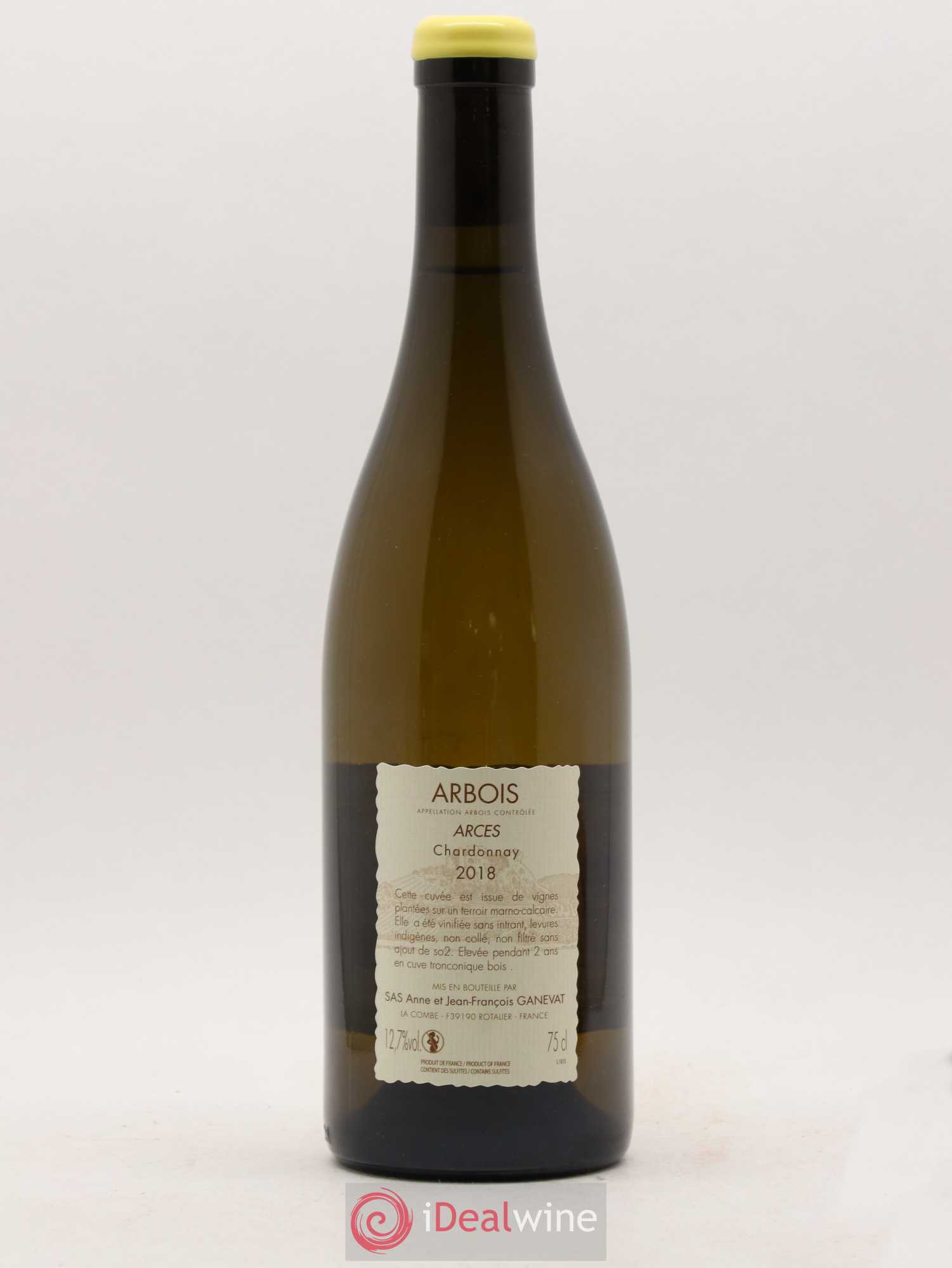 Arbois Arces Anne et Jean François Ganevat 2018 - Posten von 1 Flasche - 1