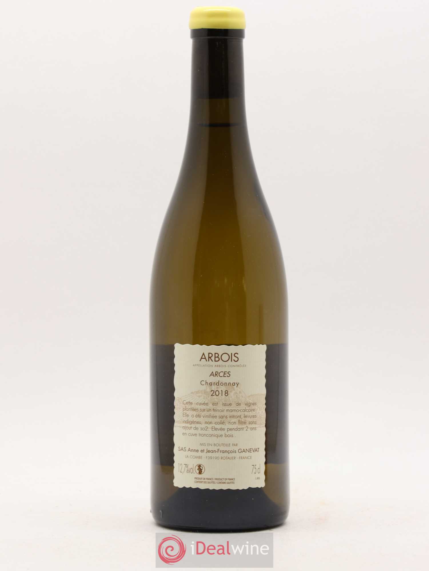Arbois Arces Anne et Jean François Ganevat 2018 - Lot de 1 bouteille - 1