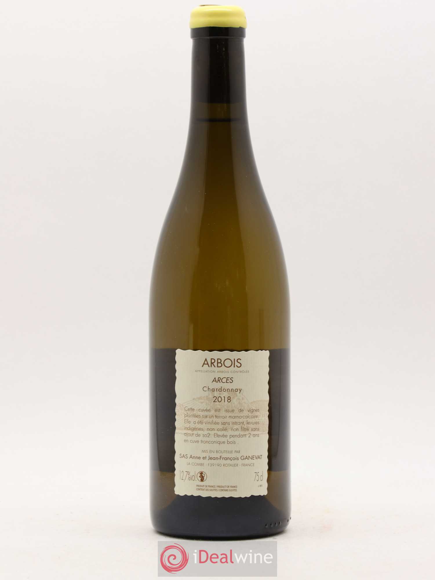 Arbois Arces Anne et Jean François Ganevat 2018 - Lot de 1 bouteille - 1