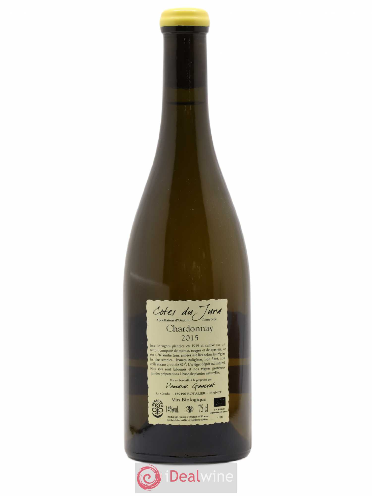Côtes du Jura Les Grands Teppes Vieilles Vignes Jean-François Ganevat (Domaine) 2015 - Lot de 1 bouteille - 1