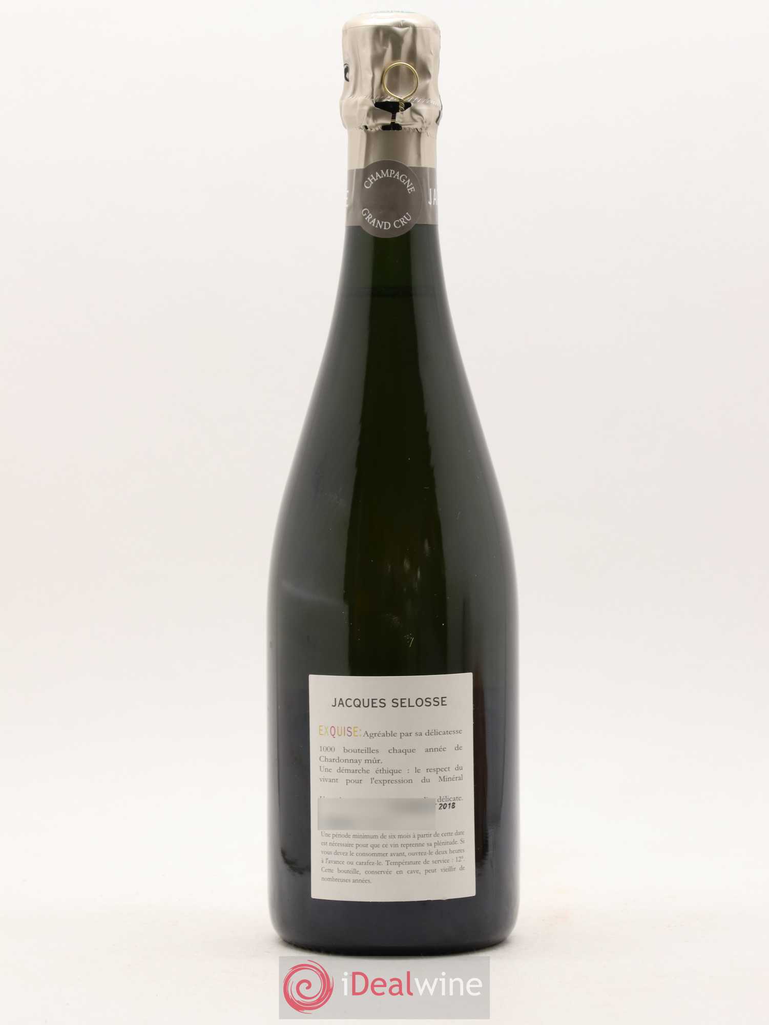 Exquise NV Jacques Selosse - Lot of 1 bottle - 1