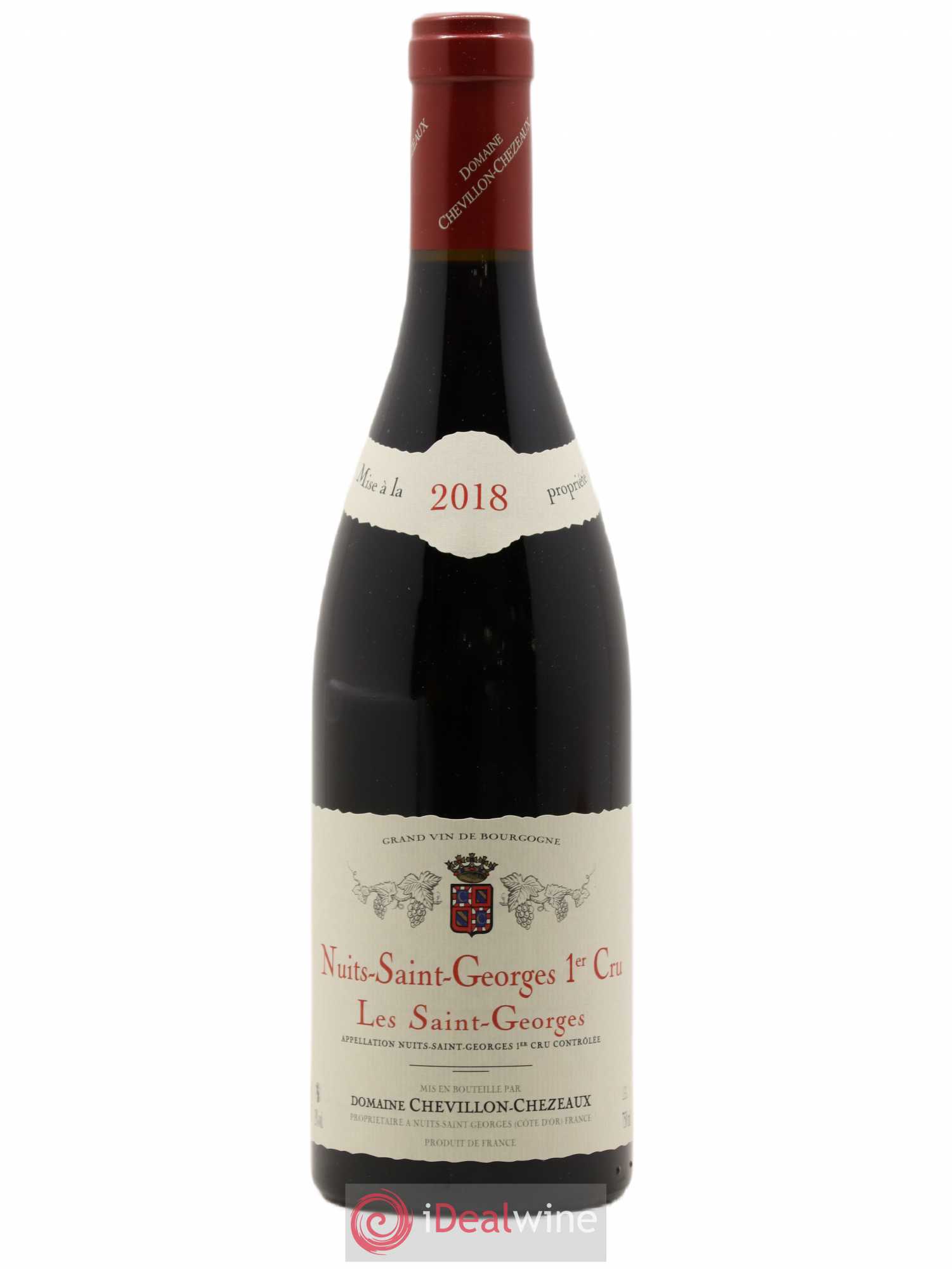 Nuits-Saint-Georges 1er Cru Les Saint-Georges Domaine Chevillon-Chezeaux 2018 - Posten von 1 Flasche - 0