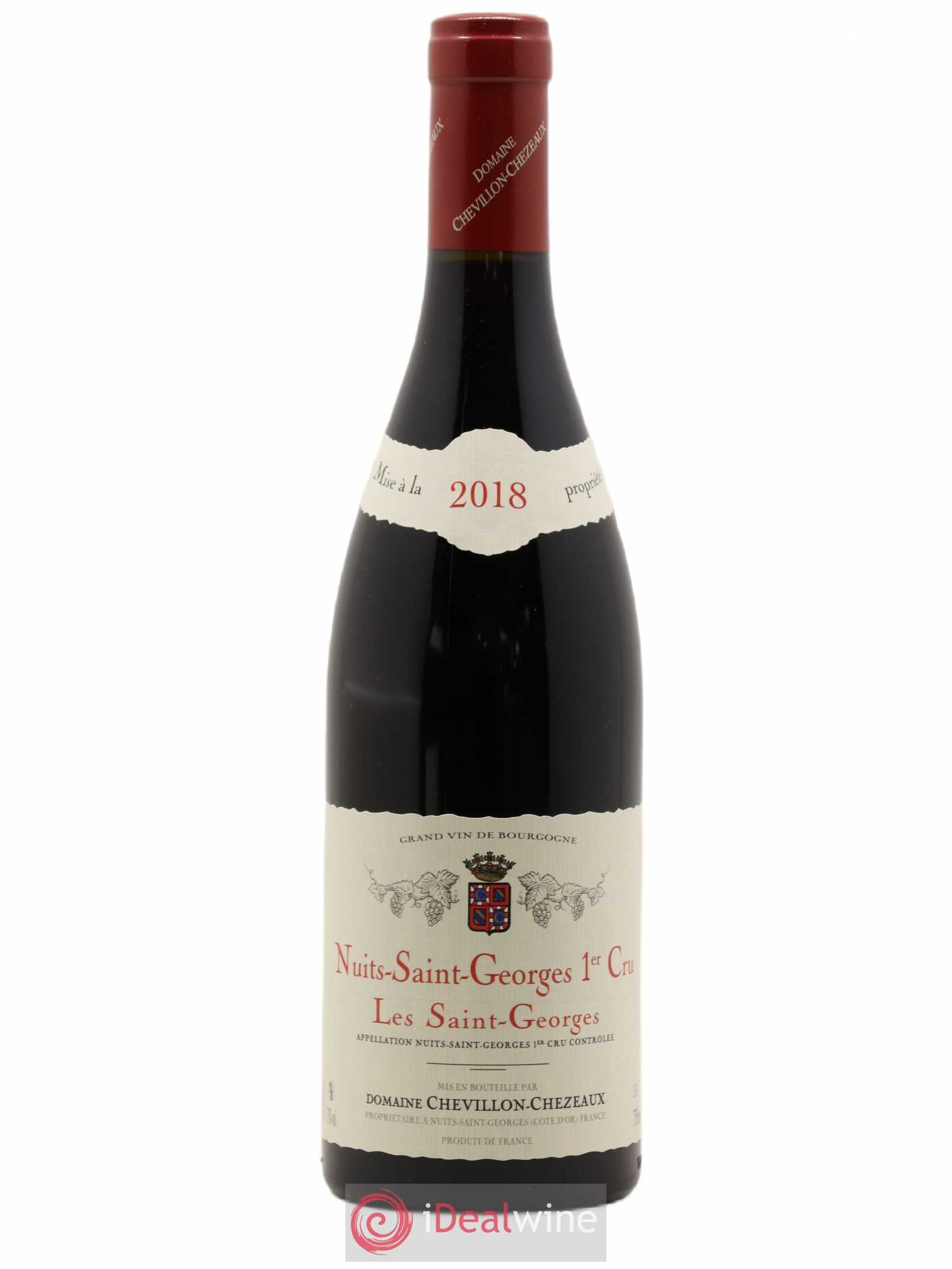 Nuits-Saint-Georges 1er Cru Les Saint-Georges Domaine Chevillon-Chezeaux 2018 - Posten von 1 Flasche - 0