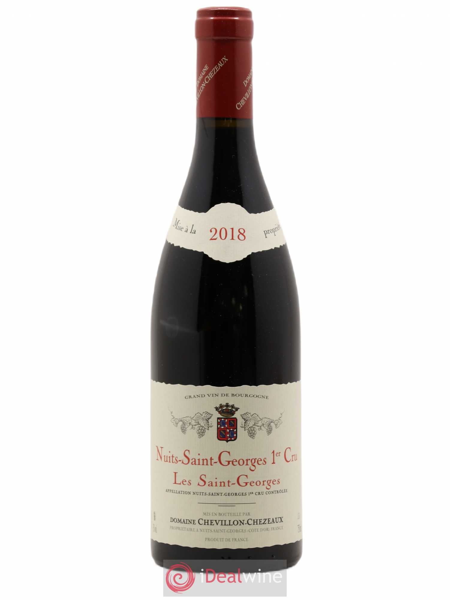 Nuits-Saint-Georges 1er Cru Les Saint-Georges Domaine Chevillon-Chezeaux 2018 - Posten von 1 Flasche - 0