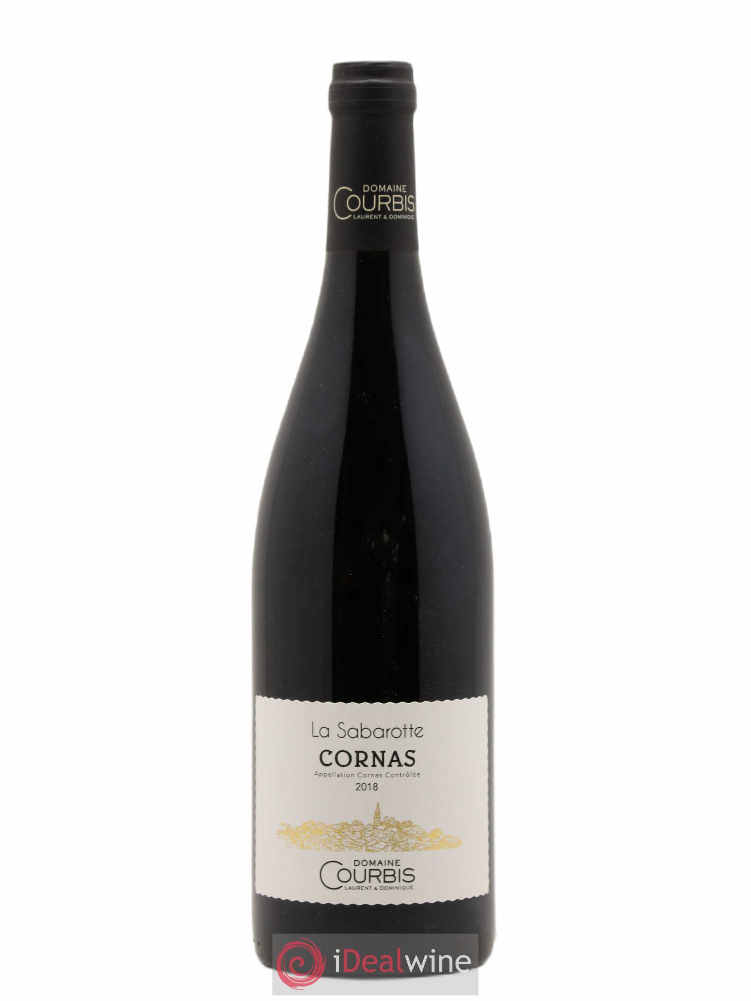 Cornas La Sabarotte Courbis 2018 - Lot de 1 bouteille - 0