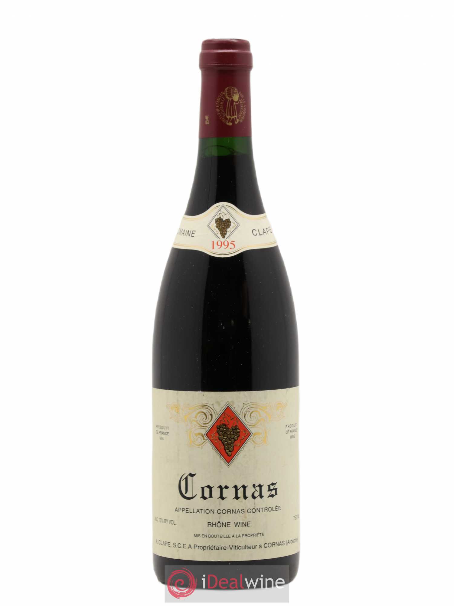 Cornas Auguste Clape 1995 - Lot de 1 bouteille - 0