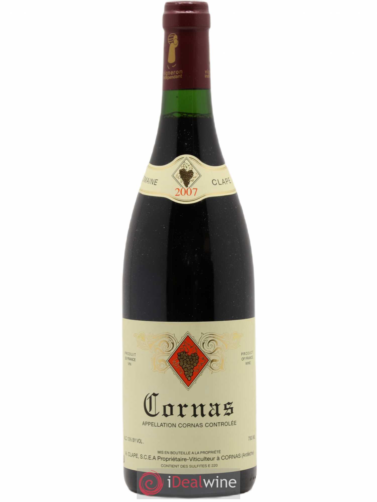 Cornas Auguste Clape 2007 - Lot de 1 bouteille - 0