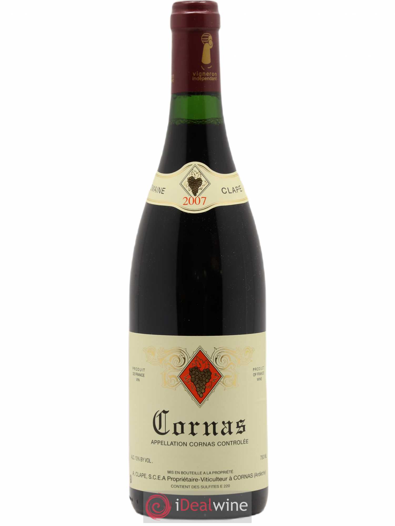 Cornas Auguste Clape 2007 - Lot de 1 bouteille - 0