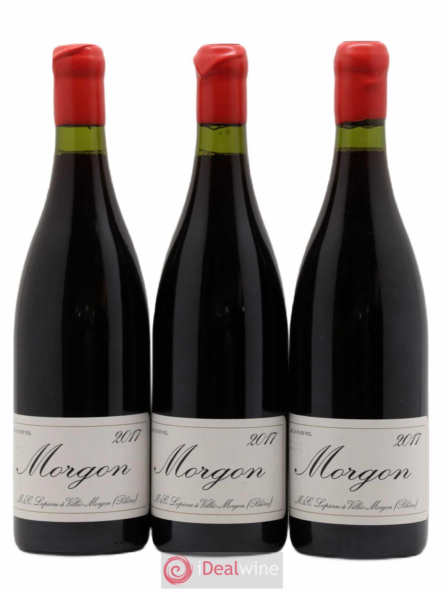 Morgon Marcel Lapierre (Domaine) 2017 - Lot de 3 bouteilles - 0