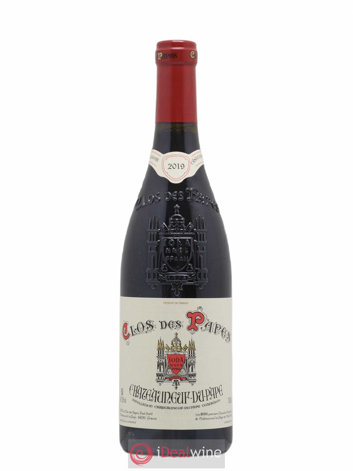 Châteauneuf-du-Pape Clos des Papes - Paul Avril 2019 - Lot de 1 bouteille - 0