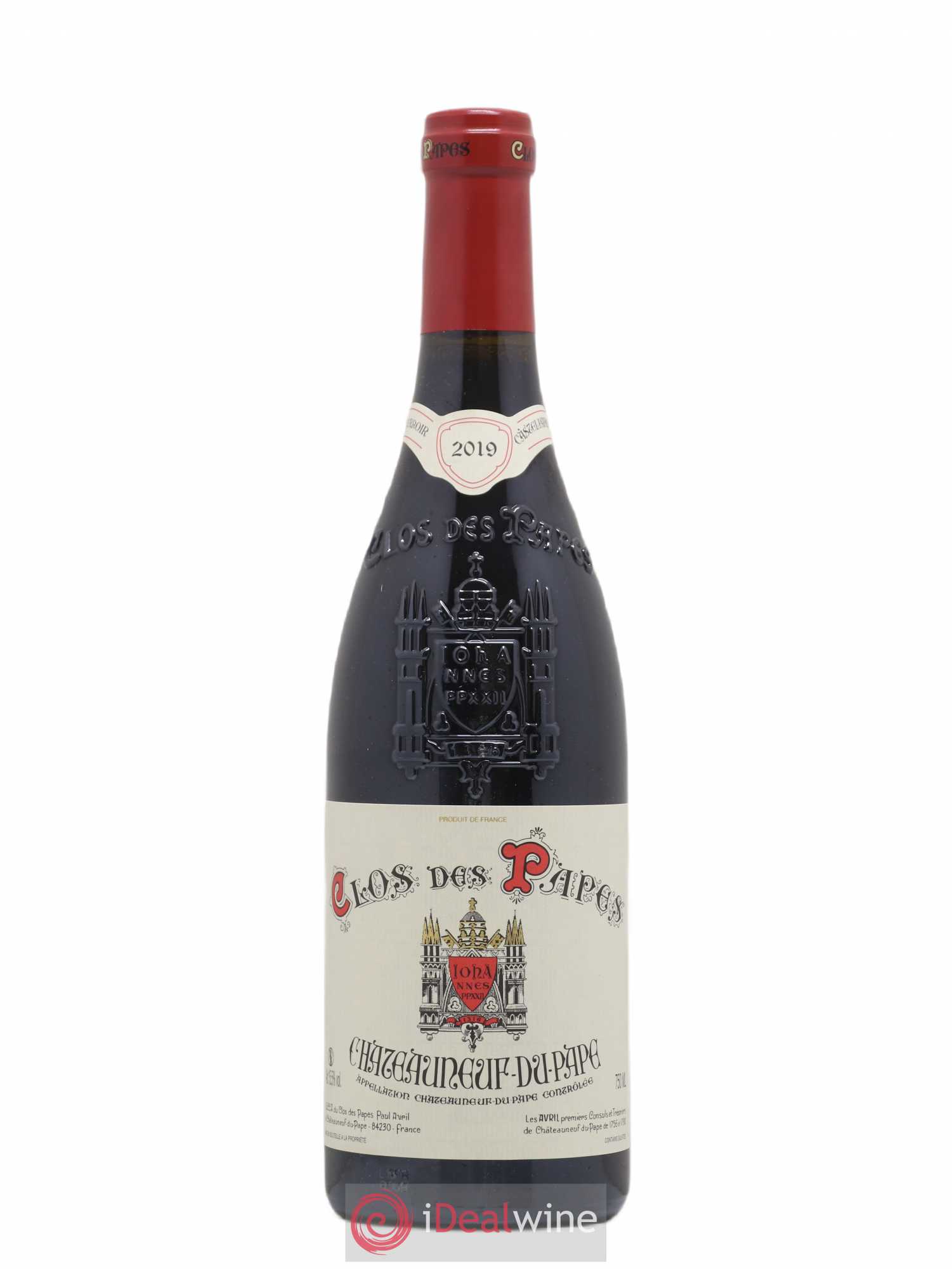 Châteauneuf-du-Pape Clos des Papes - Paul Avril 2019 - Lot de 1 bouteille - 0