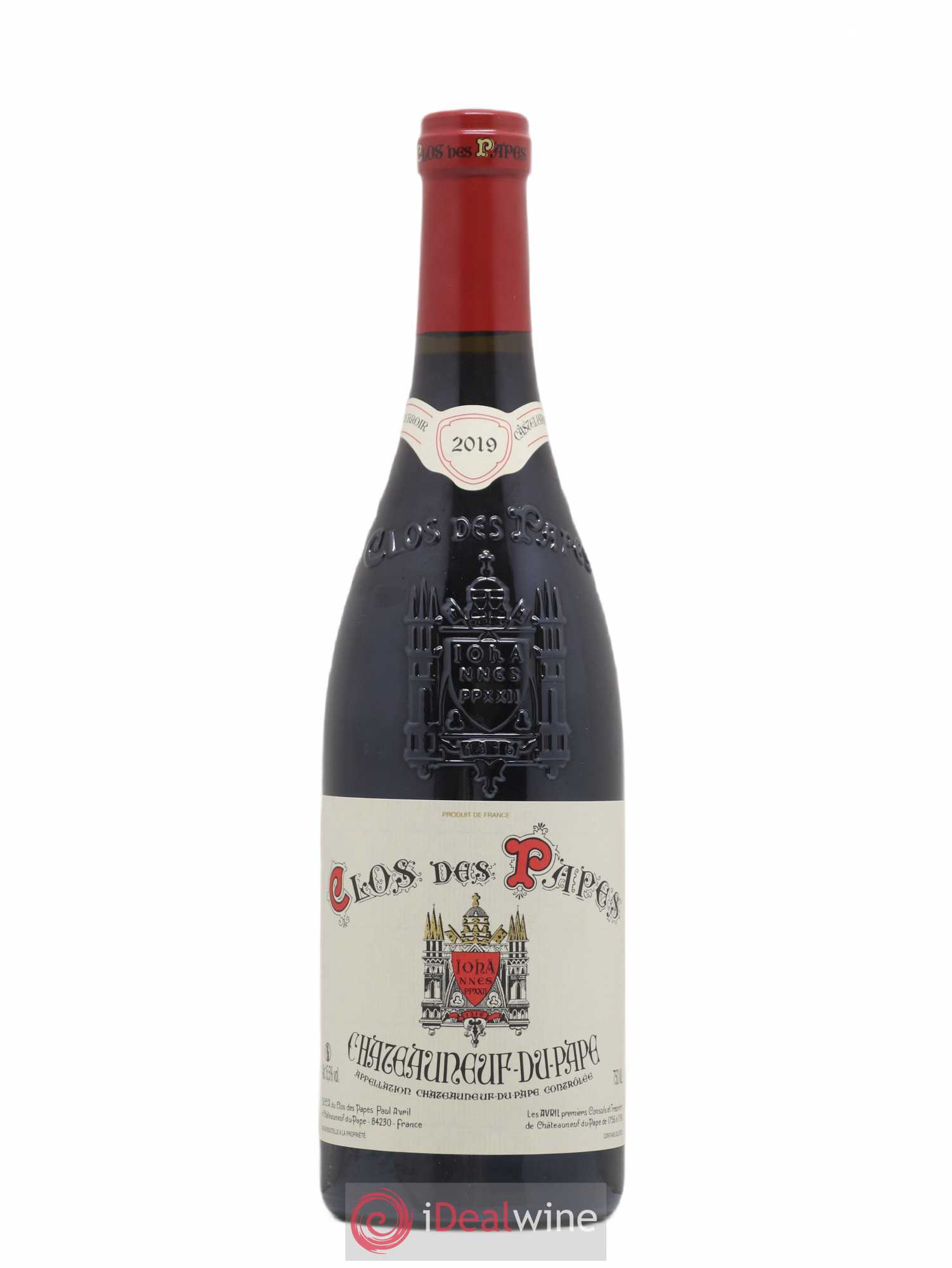 Châteauneuf-du-Pape Clos des Papes - Paul Avril 2019 - Lot de 1 bouteille - 0
