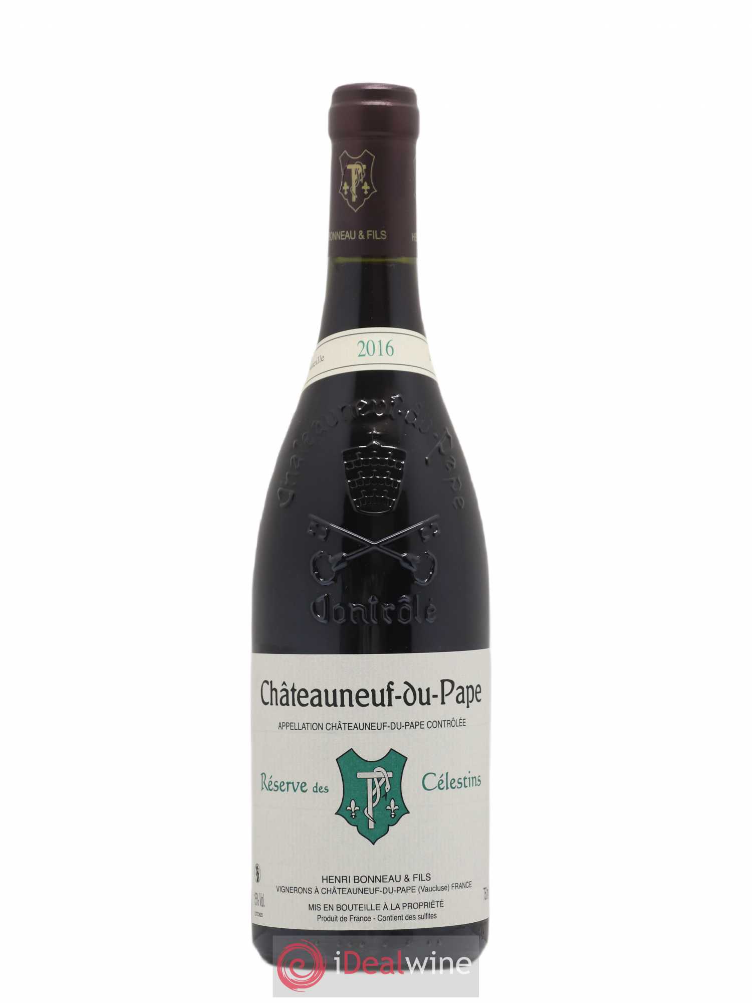 Châteauneuf-du-Pape Réserve des Célestins Henri Bonneau & Fils 2016 - Lot de 1 bouteille - 0