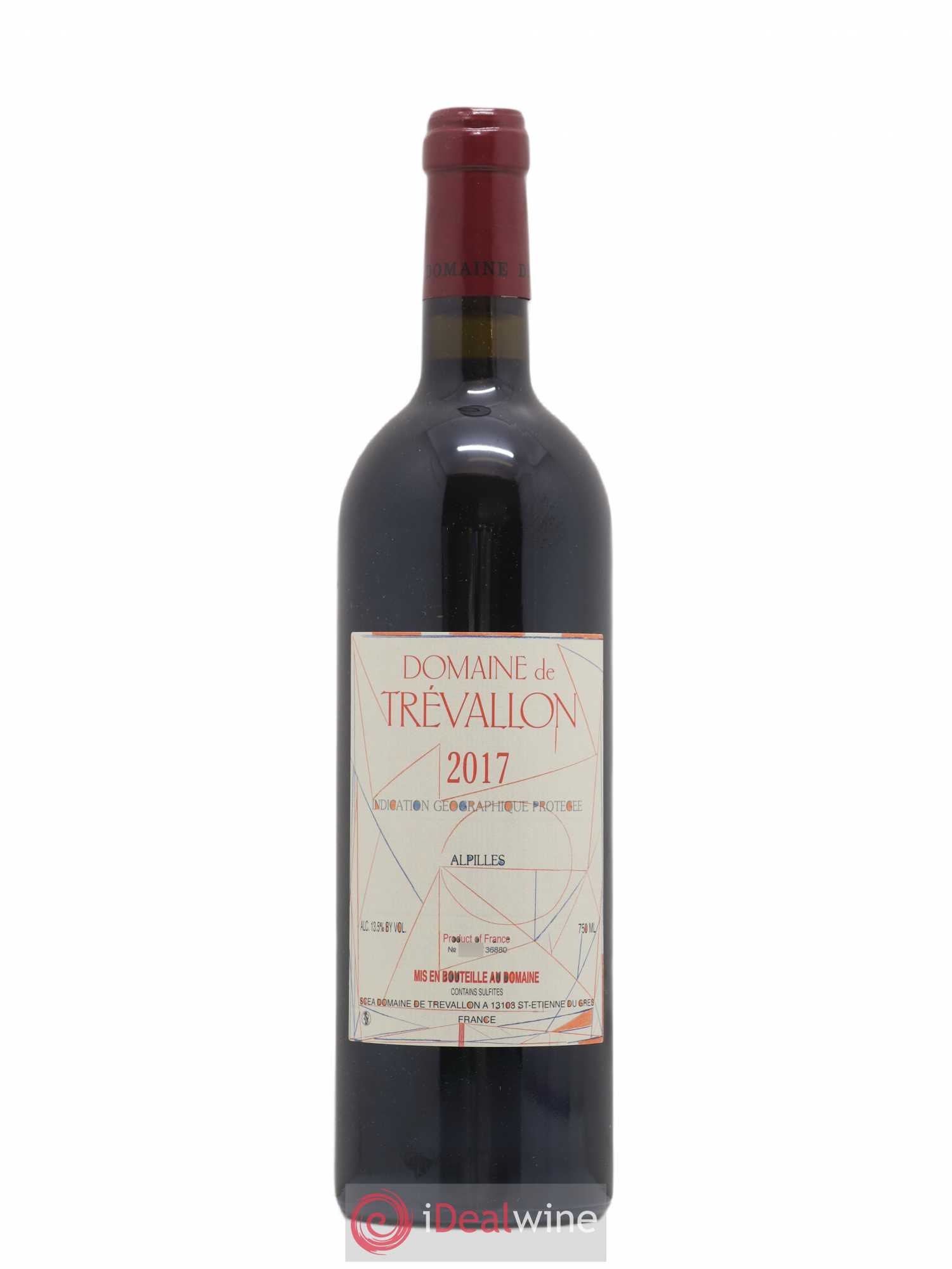Alpilles Trévallon (Domaine de) Eloi Dürrbach 2017 - Lot de 1 bouteille - 0