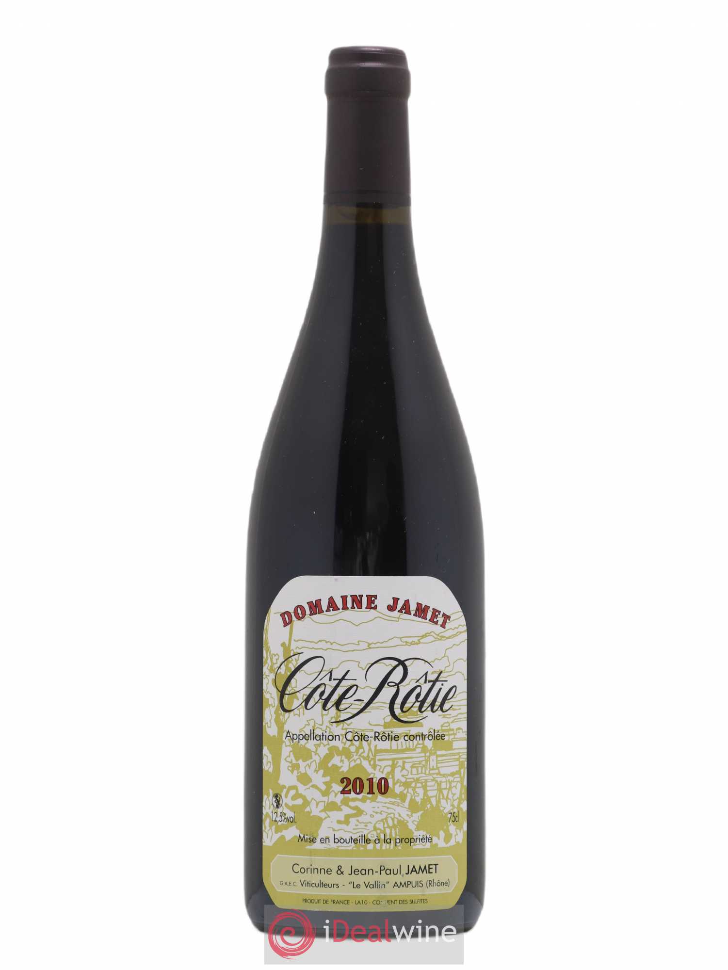 Côte-Rôtie Jamet (Domaine) 2010 - Lot de 1 bouteille - 0