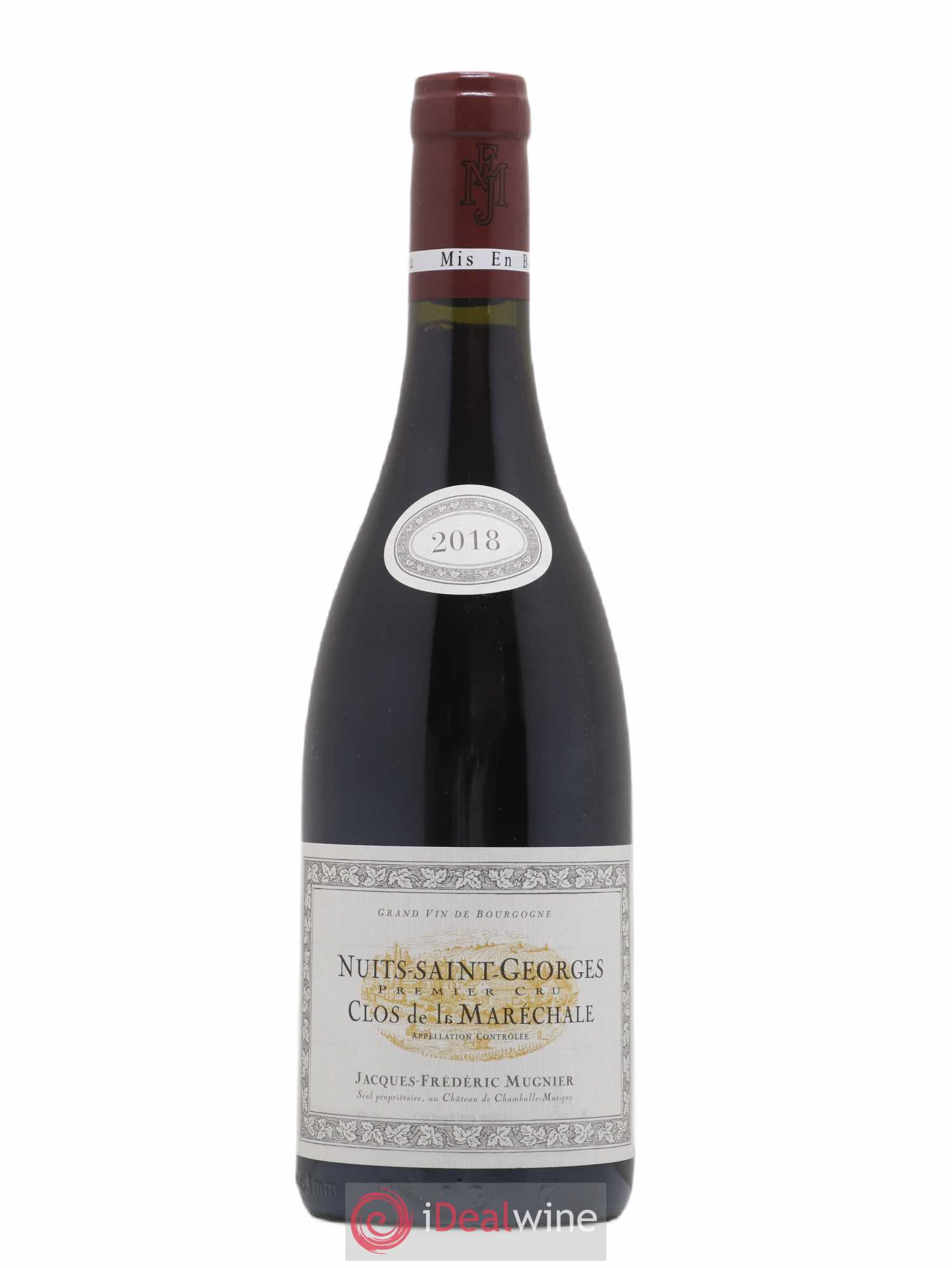 Nuits-Saint-Georges 1er Cru Clos de La Maréchale Jacques-Frédéric Mugnier 2018 - Lot de 1 bouteille - 0