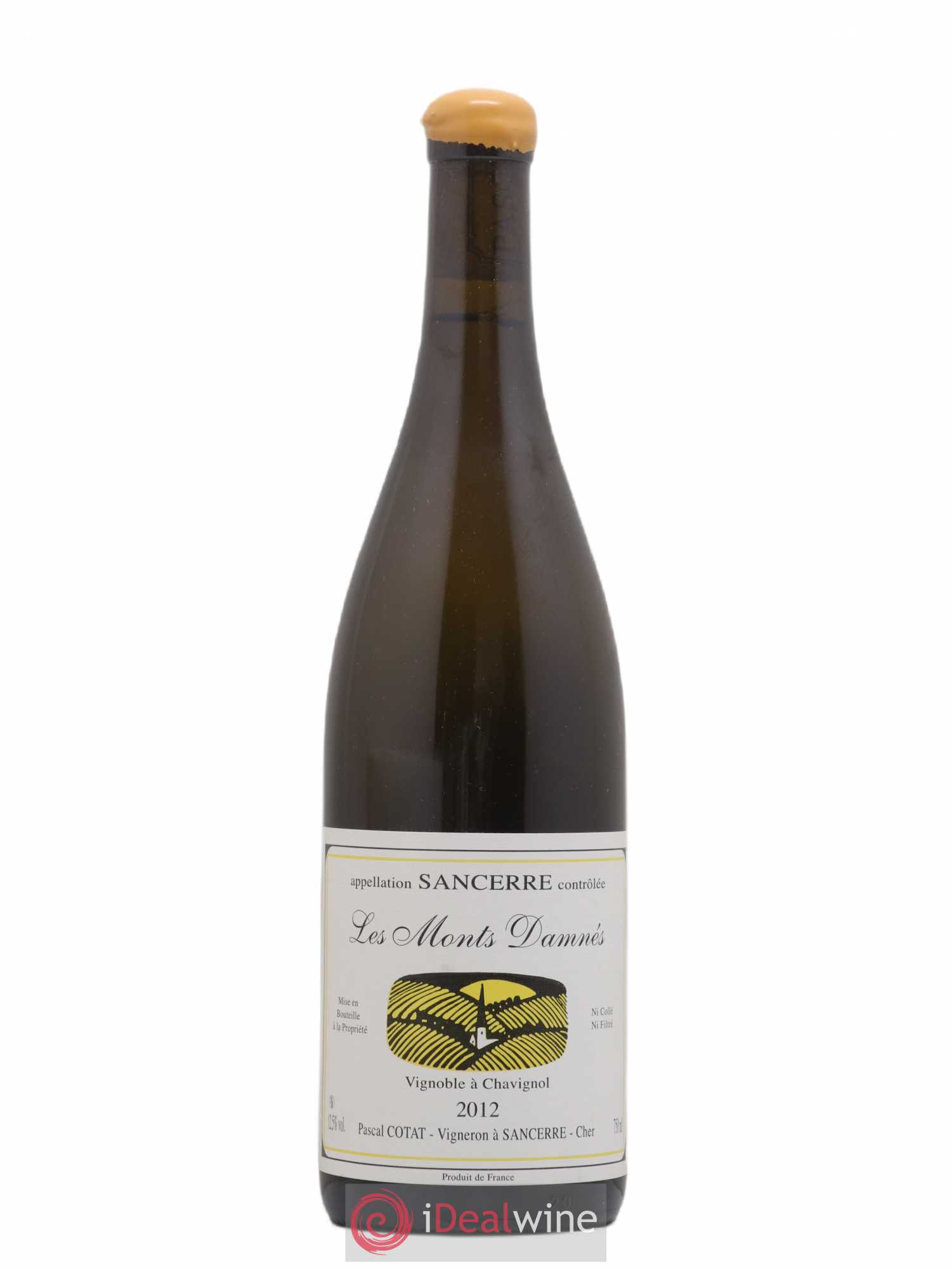 Sancerre Les Monts Damnés Pascal Cotat 2012 - Lot de 1 bouteille - 0
