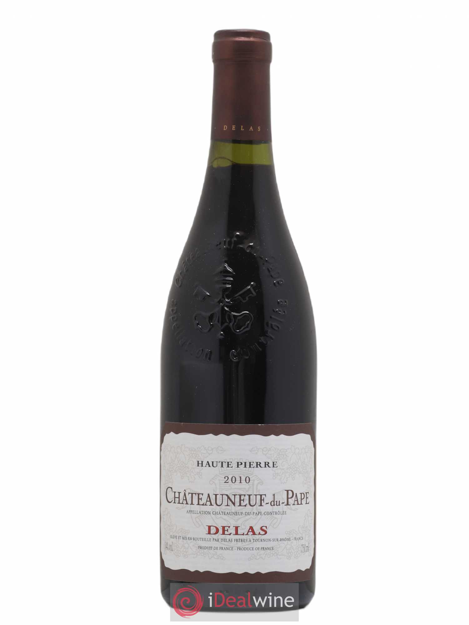 Châteauneuf-du-Pape Haute Pierres Delas 2010 - Posten von 1 Flasche - 0
