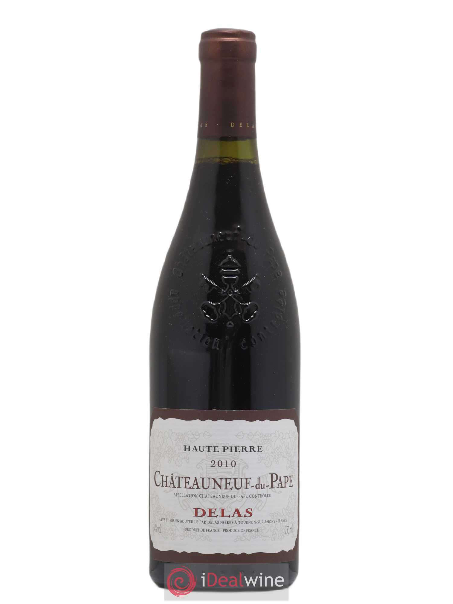 Châteauneuf-du-Pape Haute Pierres Delas 2010 - Posten von 1 Flasche - 0
