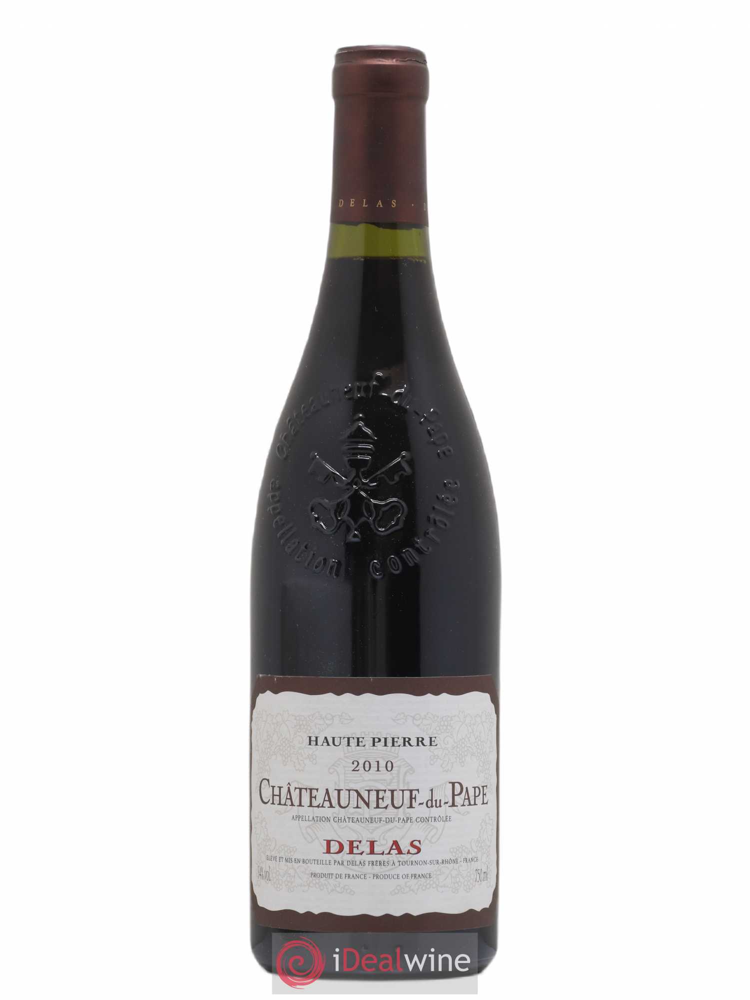 Châteauneuf-du-Pape Haute Pierres Delas 2010 - Posten von 1 Flasche - 0