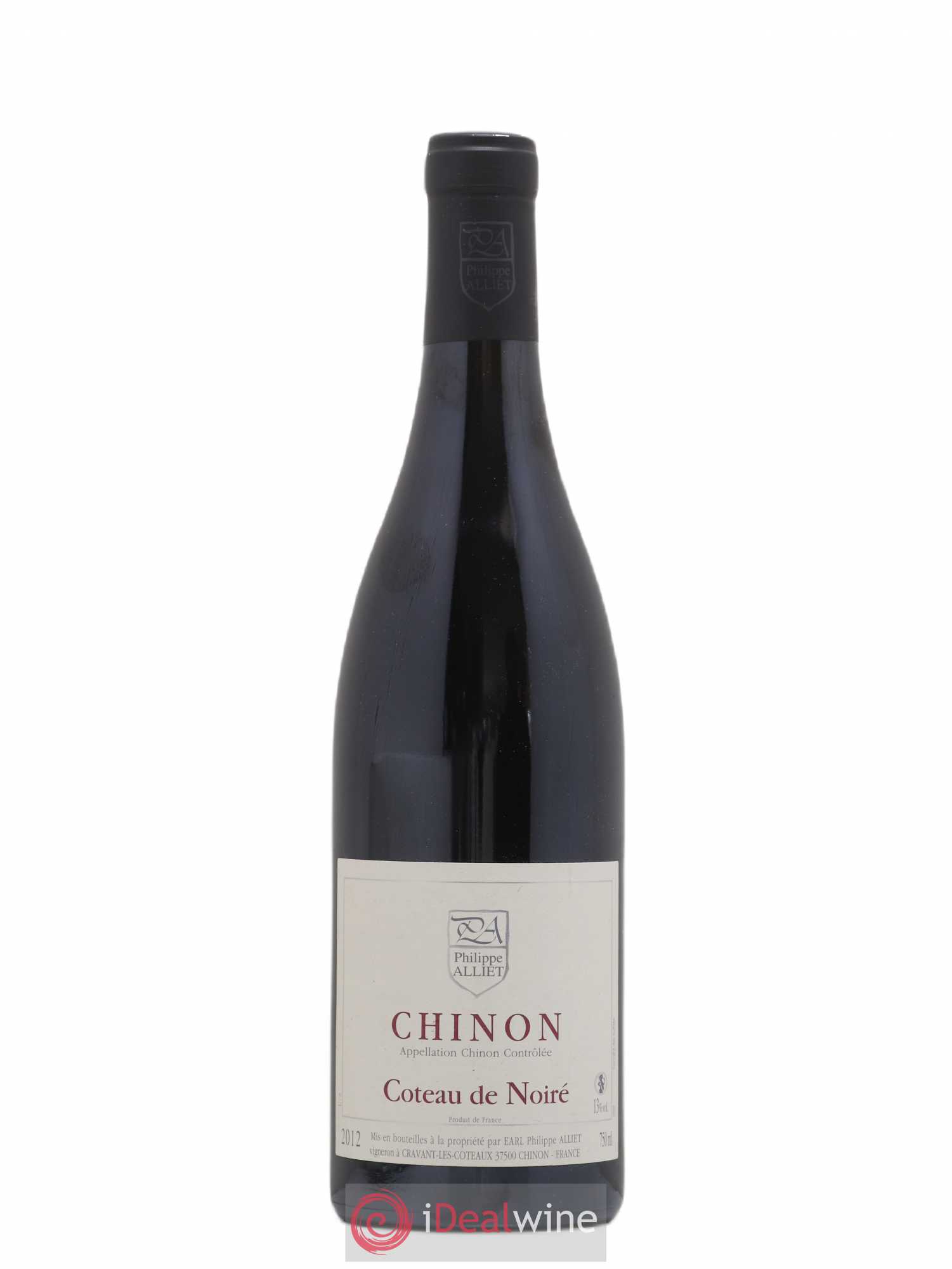 Chinon Coteau de Noiré Philippe Alliet 2012 - Lot de 1 bouteille - 0