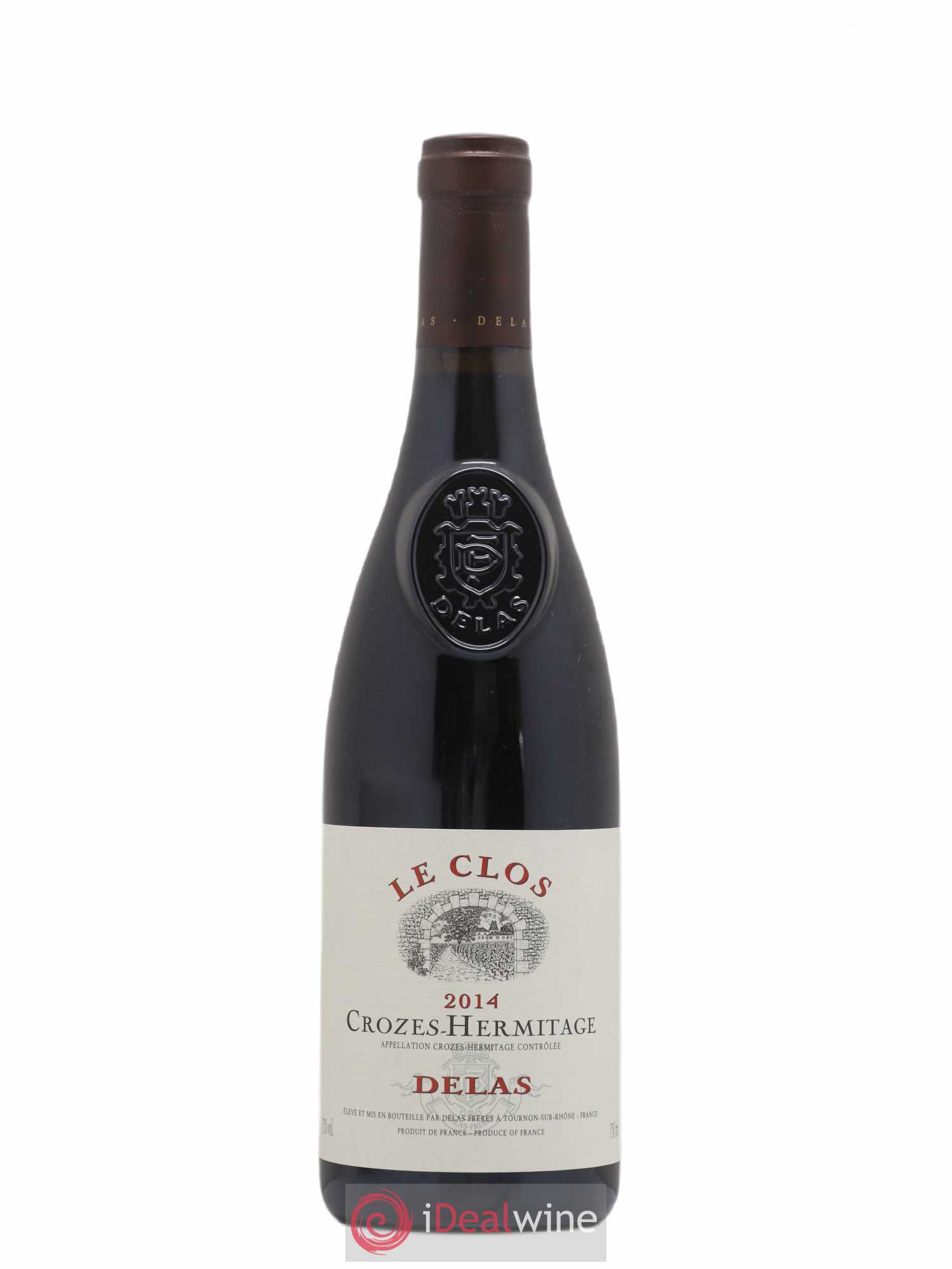 Crozes-Hermitage Le Clos Delas Frères 2014 - Lot de 1 bouteille - 0