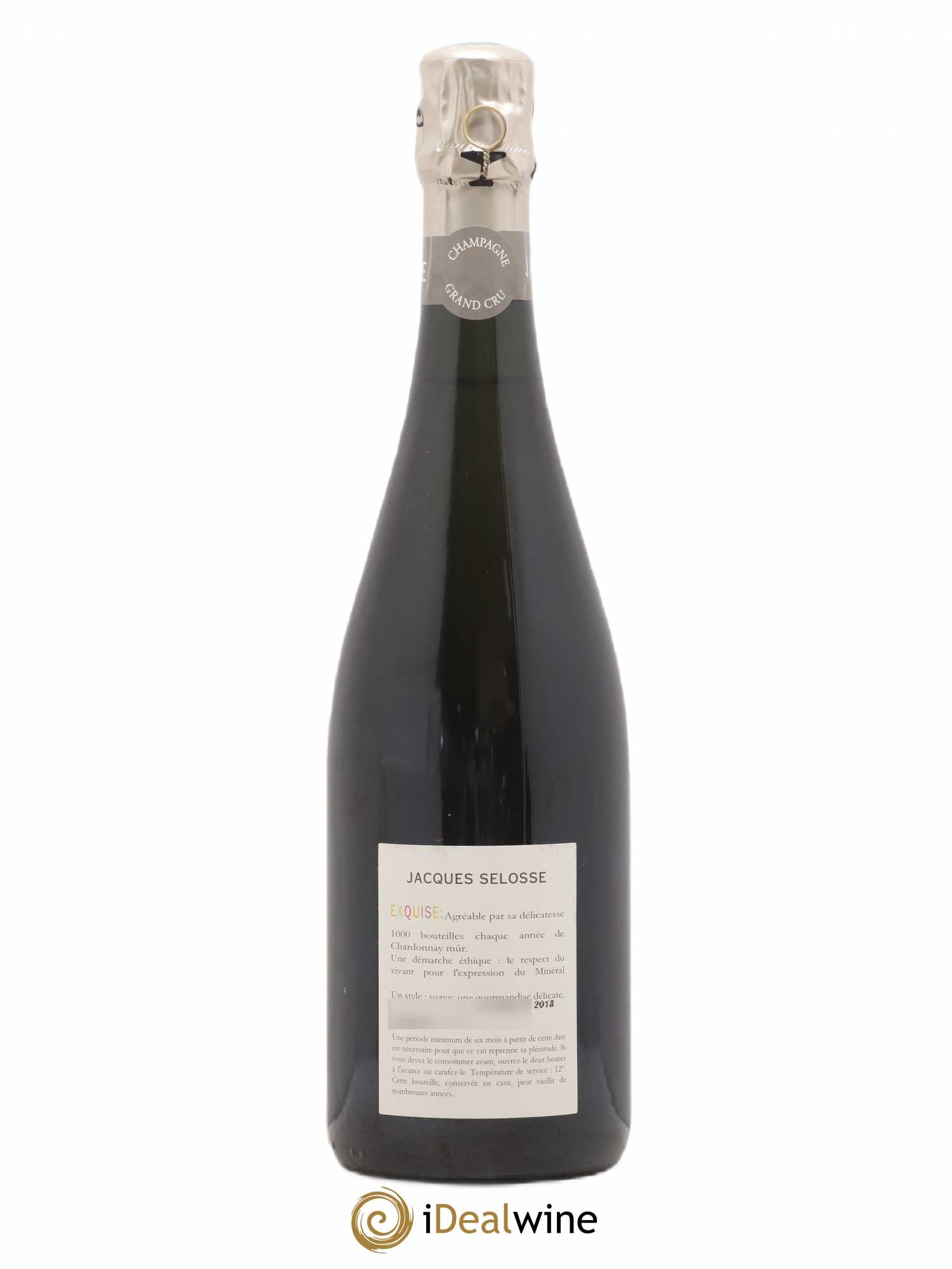Exquise NV Jacques Selosse - Lot de 1 bouteille - 1